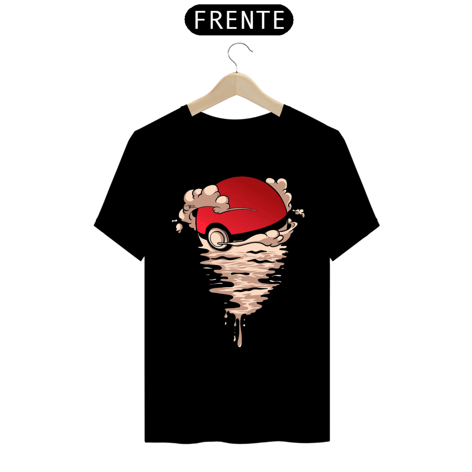 Nome do produto  Camiseta Pokébola 