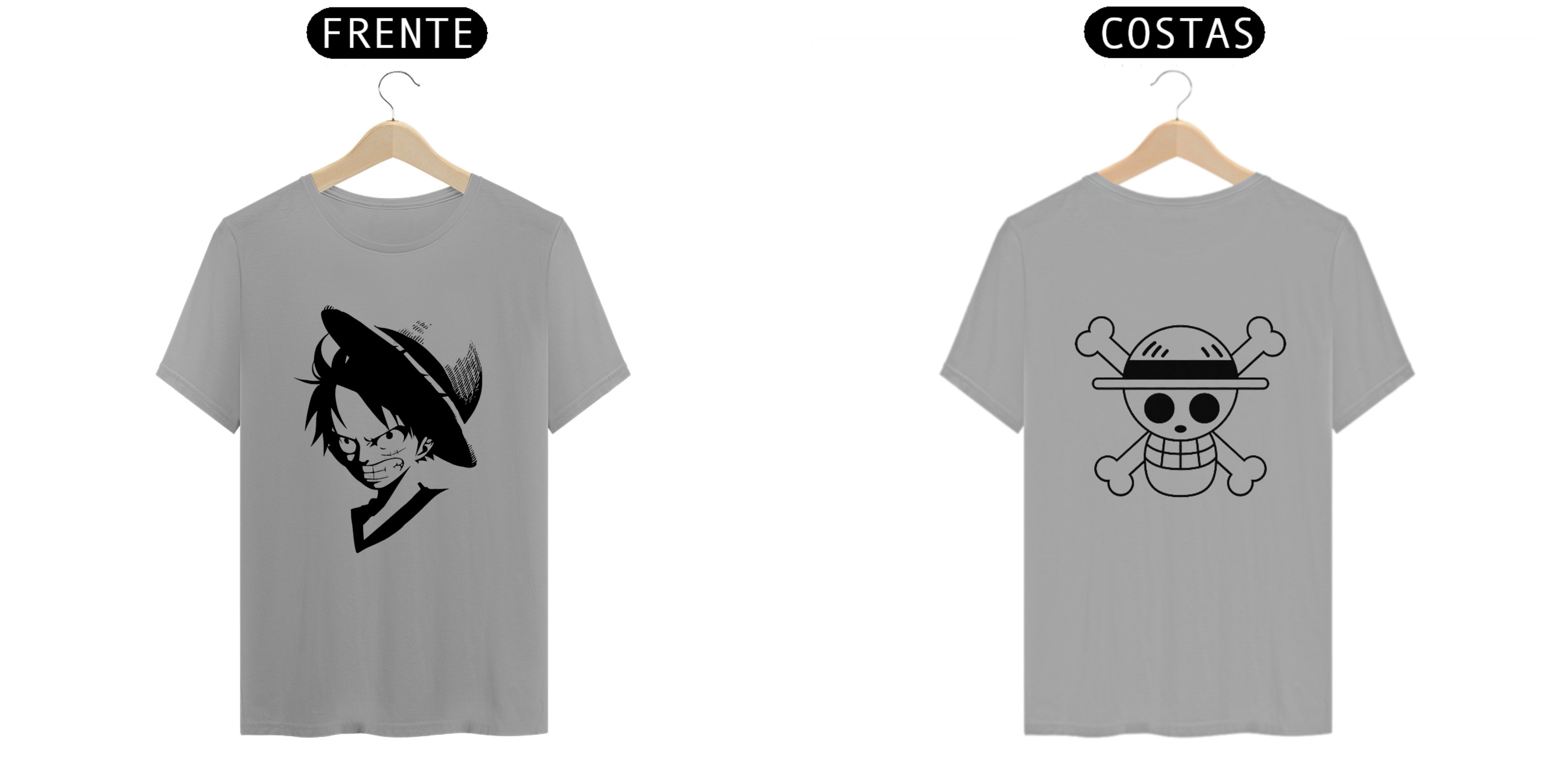 Nome do produto  CAMISA COM ESTAMPA DO ANIME ONEPIECE