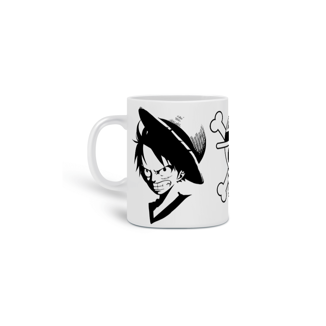 Nome do produto  Caneca Personalizada OnePiece (Luffy E Roronoa Zoro)