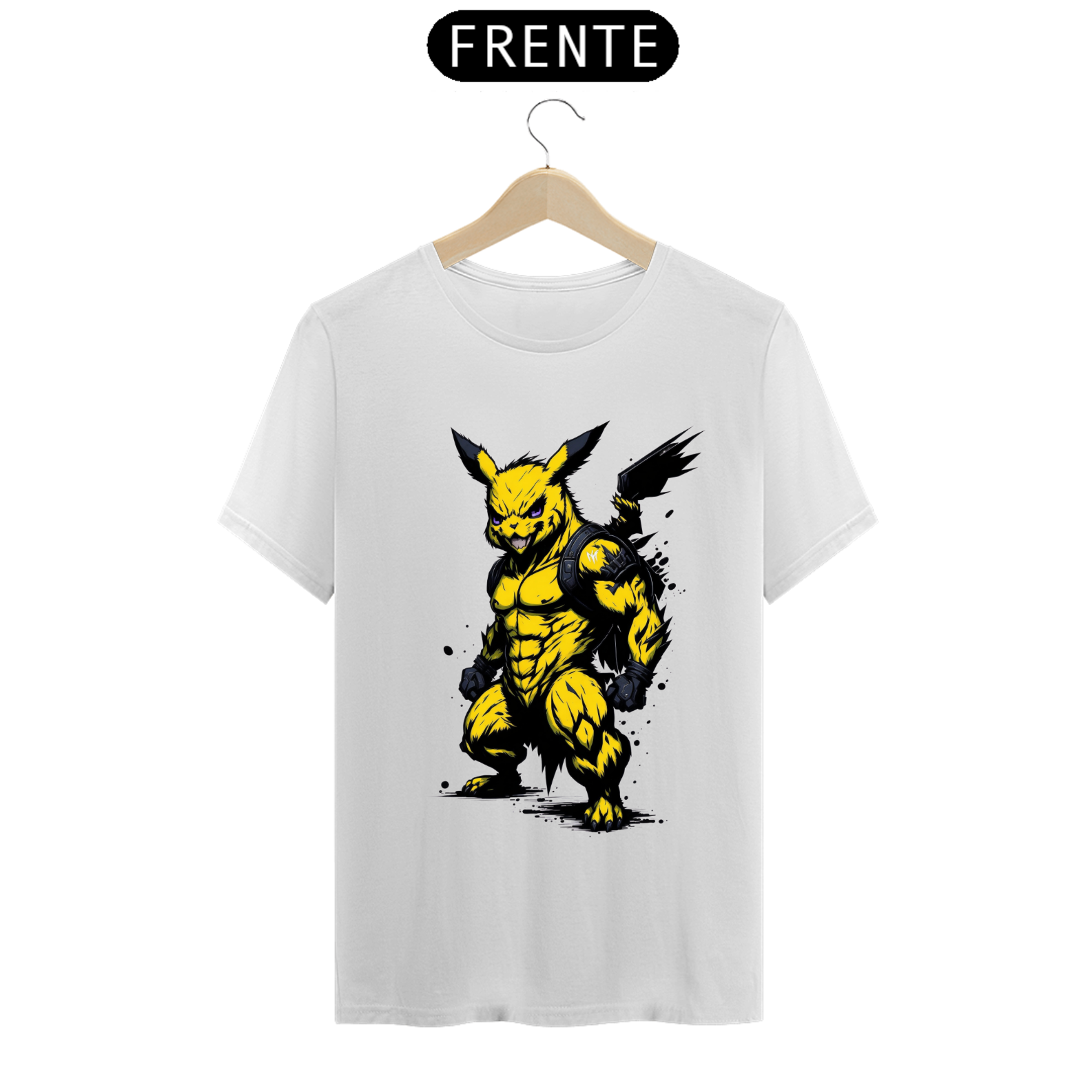 Camiseta Pikachu Monstro Marombeiro