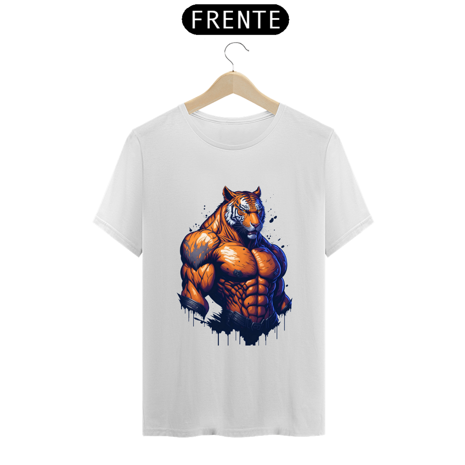 Camiseta Tigre Bodybuilder