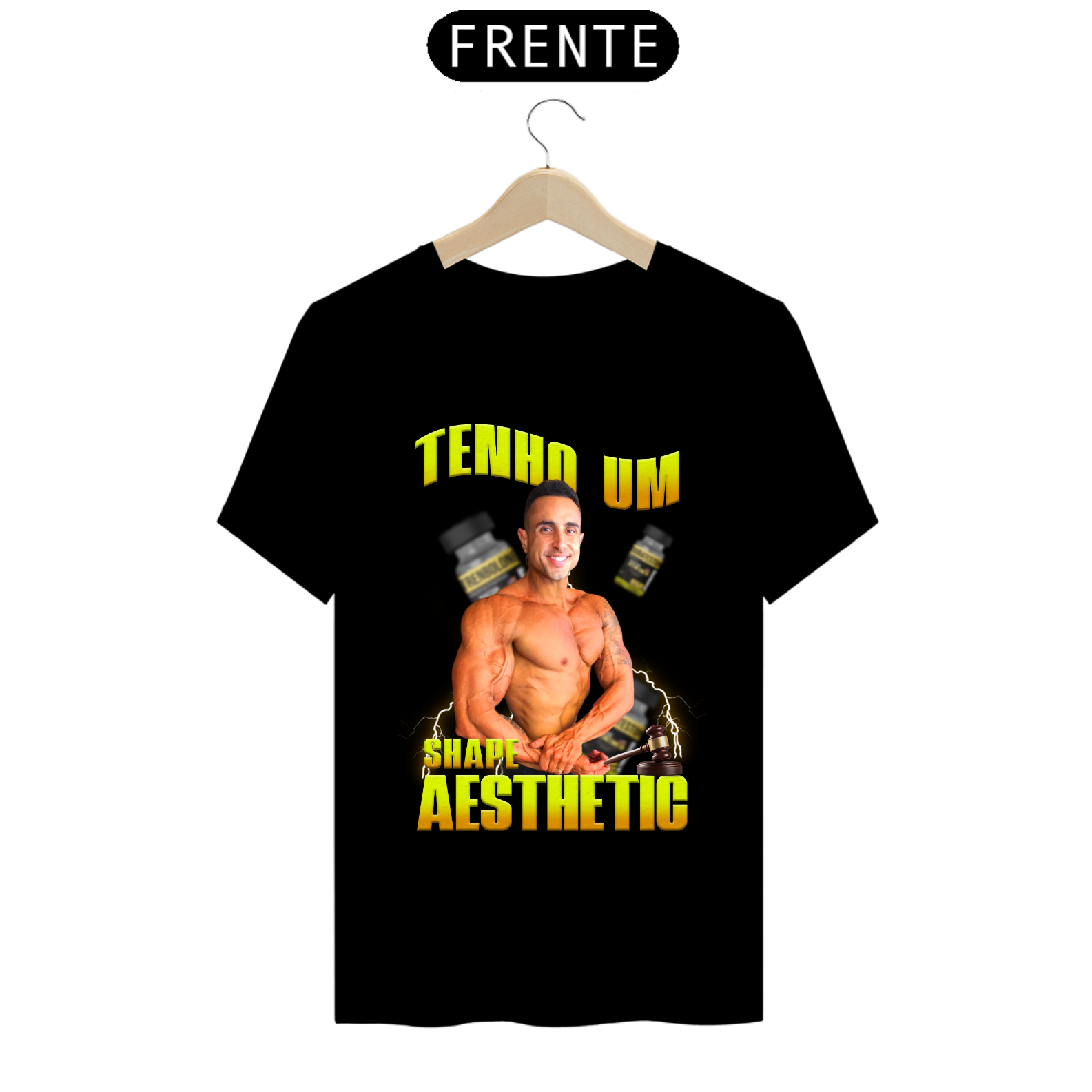 Camiseta Tenho Um Shape Aesthetic