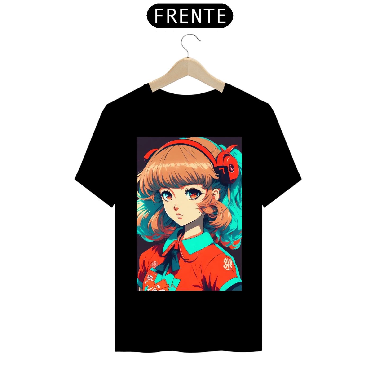 Camiseta - Garota Retro Kawai