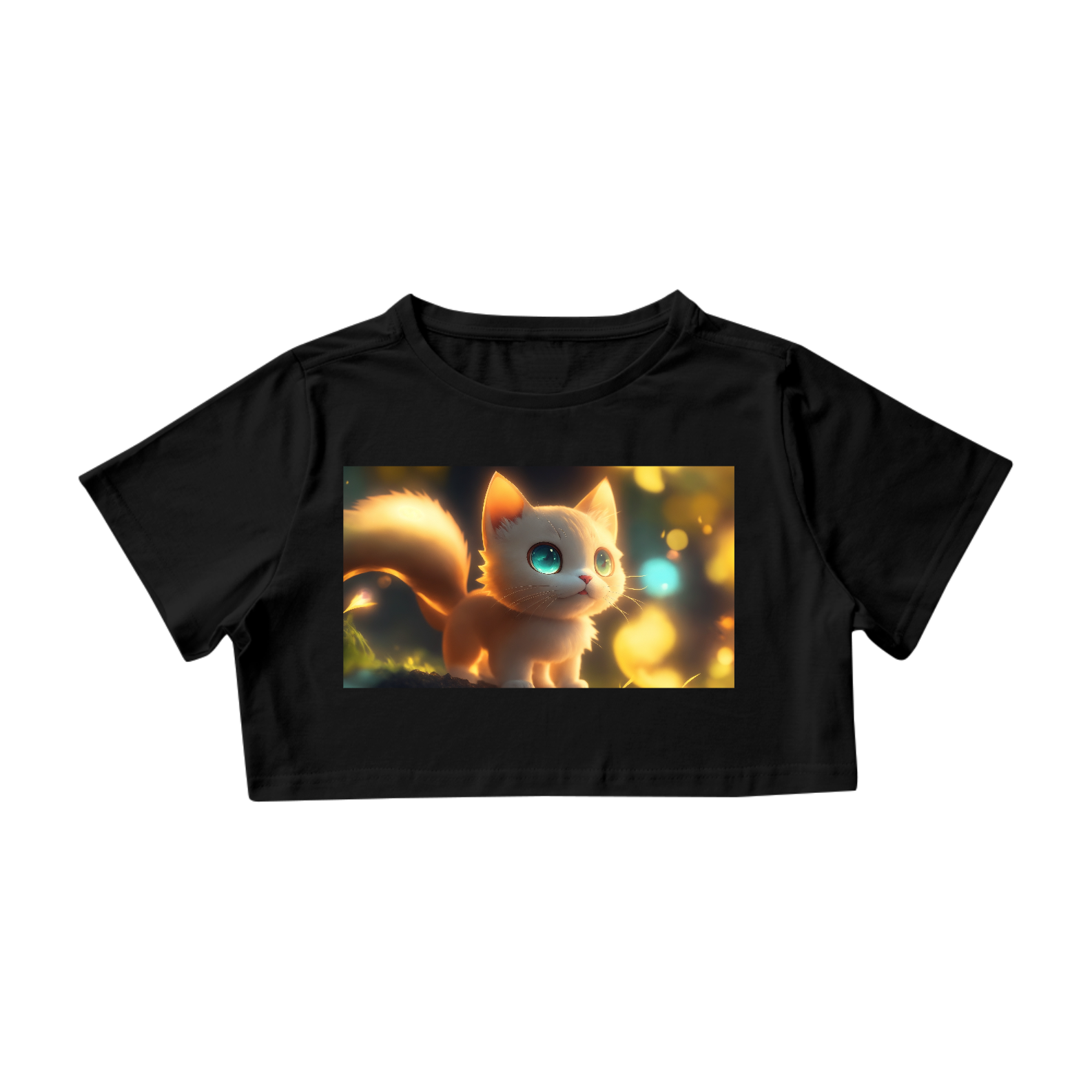 Cropped - Gatinho kawaii