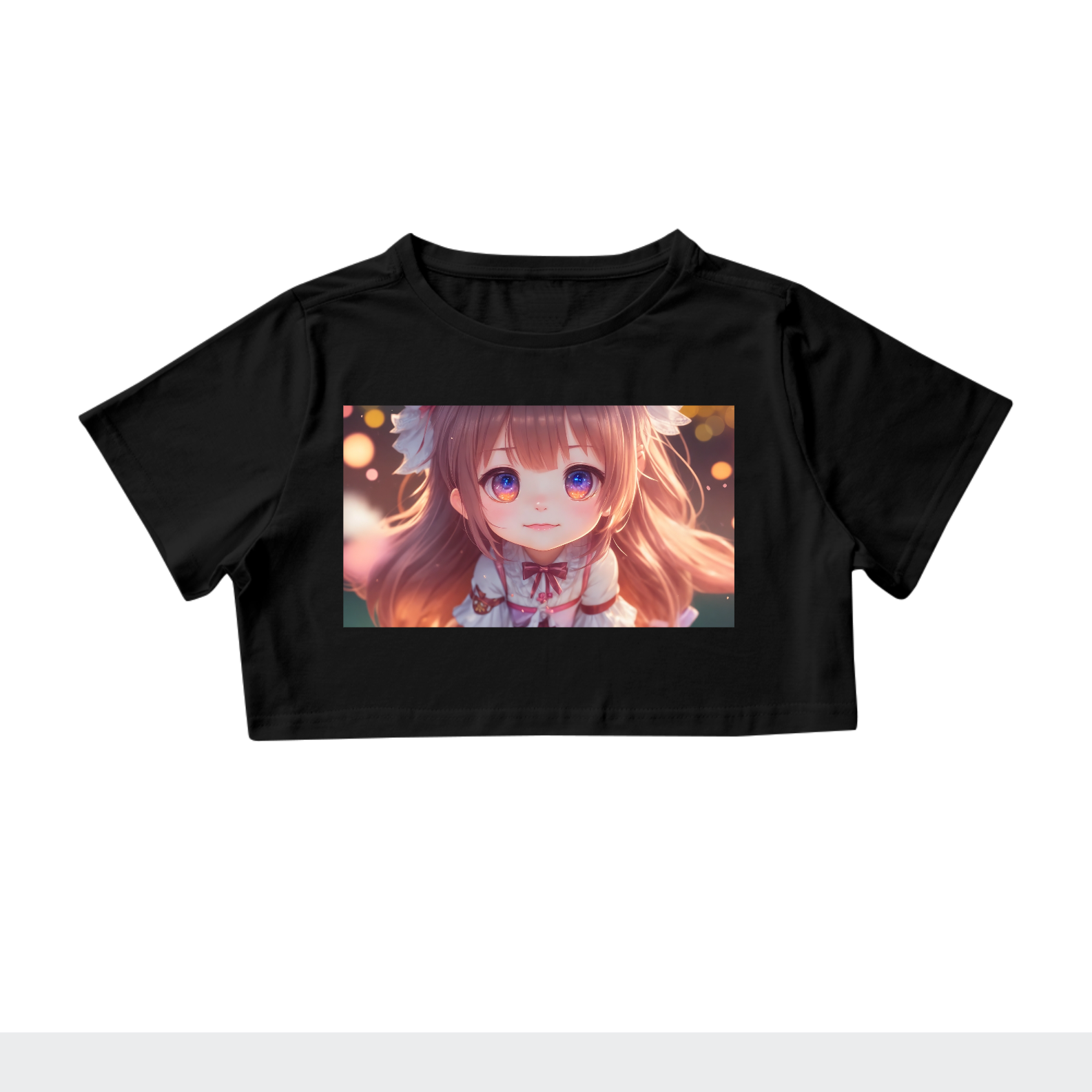 Cropped - Garotinha kawaii