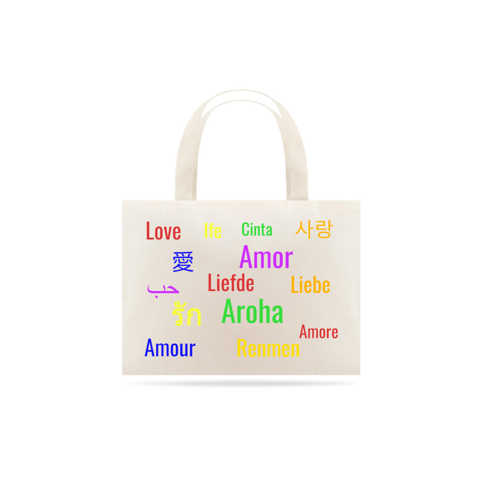ECOBAG - Amor em várias línguas