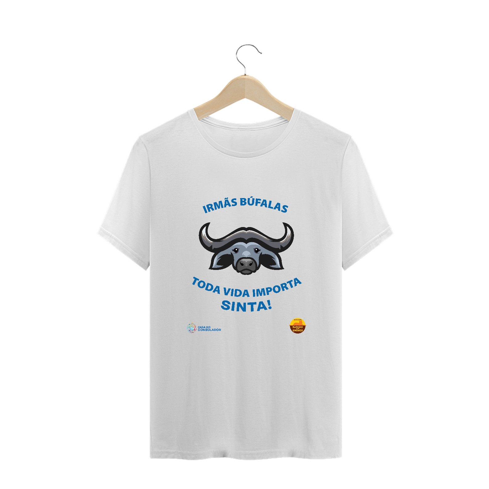 T-Shirt Plus Size Irmãs Búfalas - Face