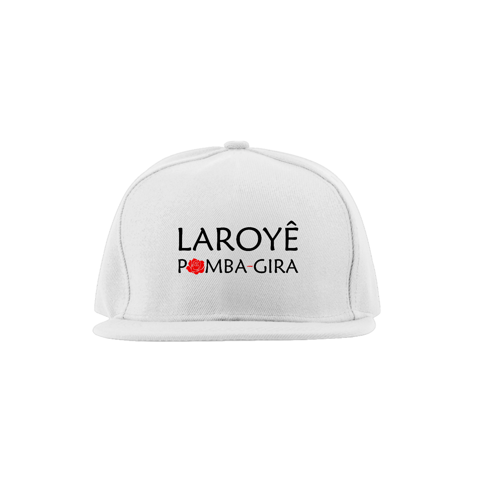 Nome do produto: Boné - Coleção Laroyê Exú - Laroyê Pomba Gira 