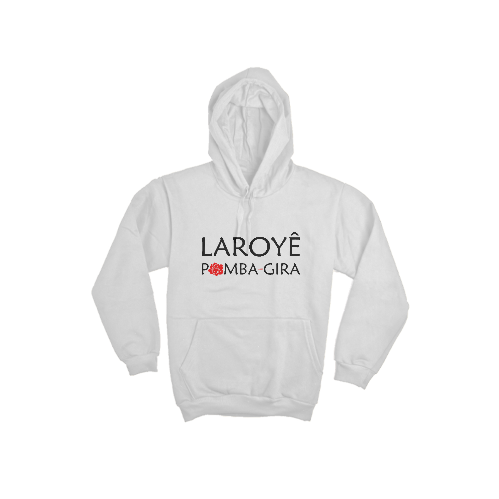 Moletom Canguru Unissex - Coleção Laroyê Exú - Loroyê Pomba Gira