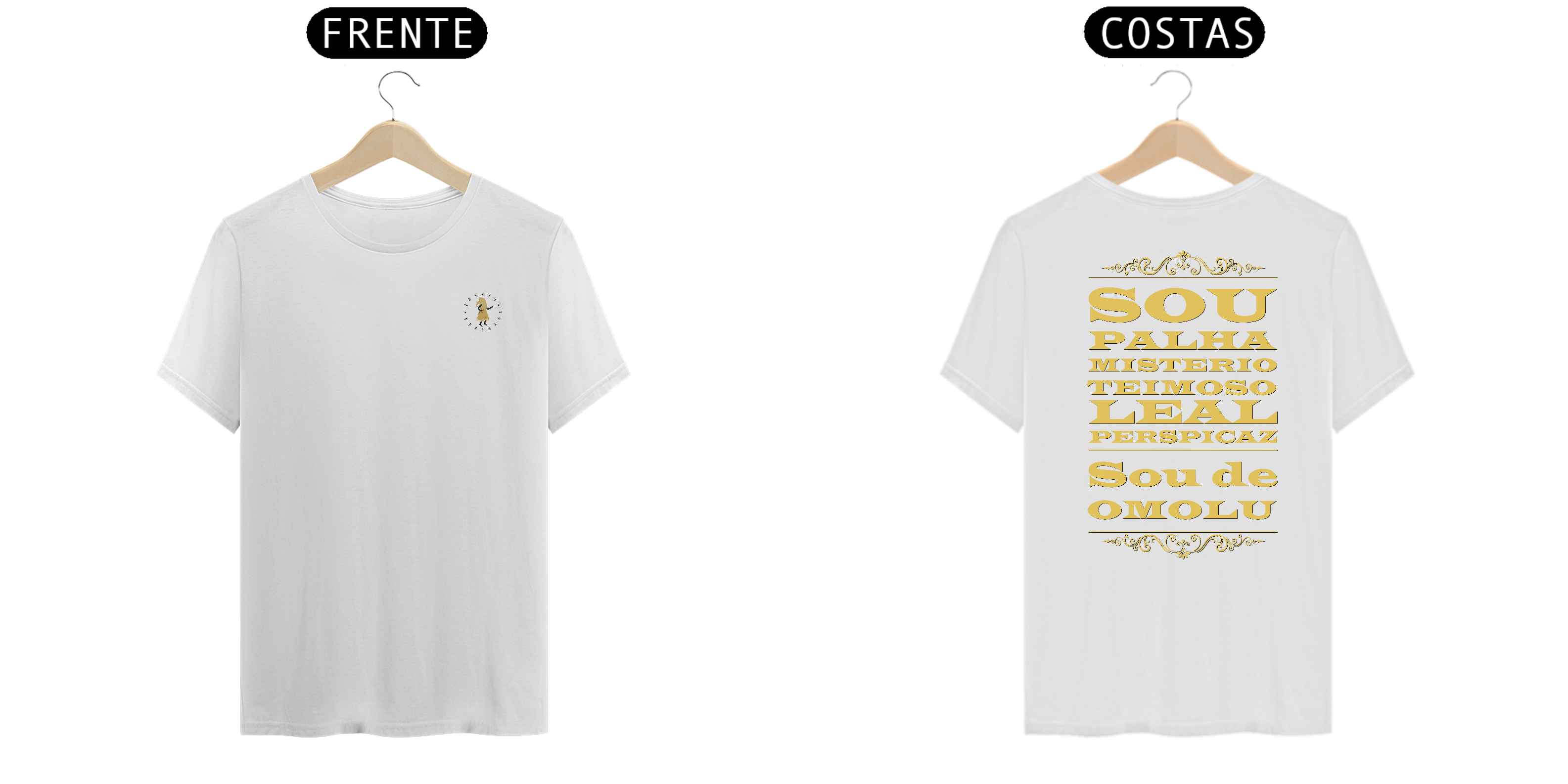 Camisa Unissex - Coleção sou filho do Axé - Omolu