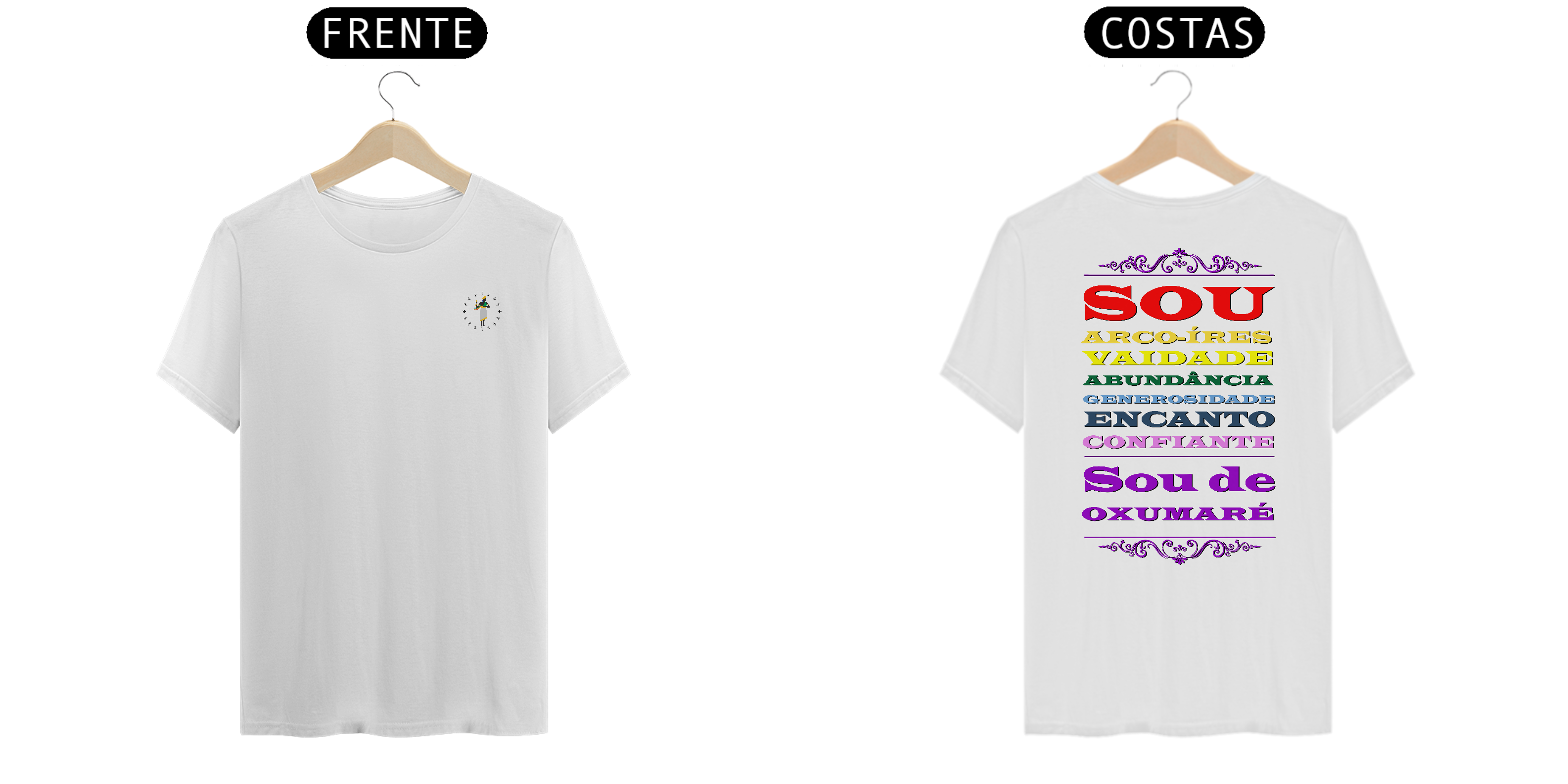 Camiisa Unissex - Coleção sou filho do Axé - Oxumare