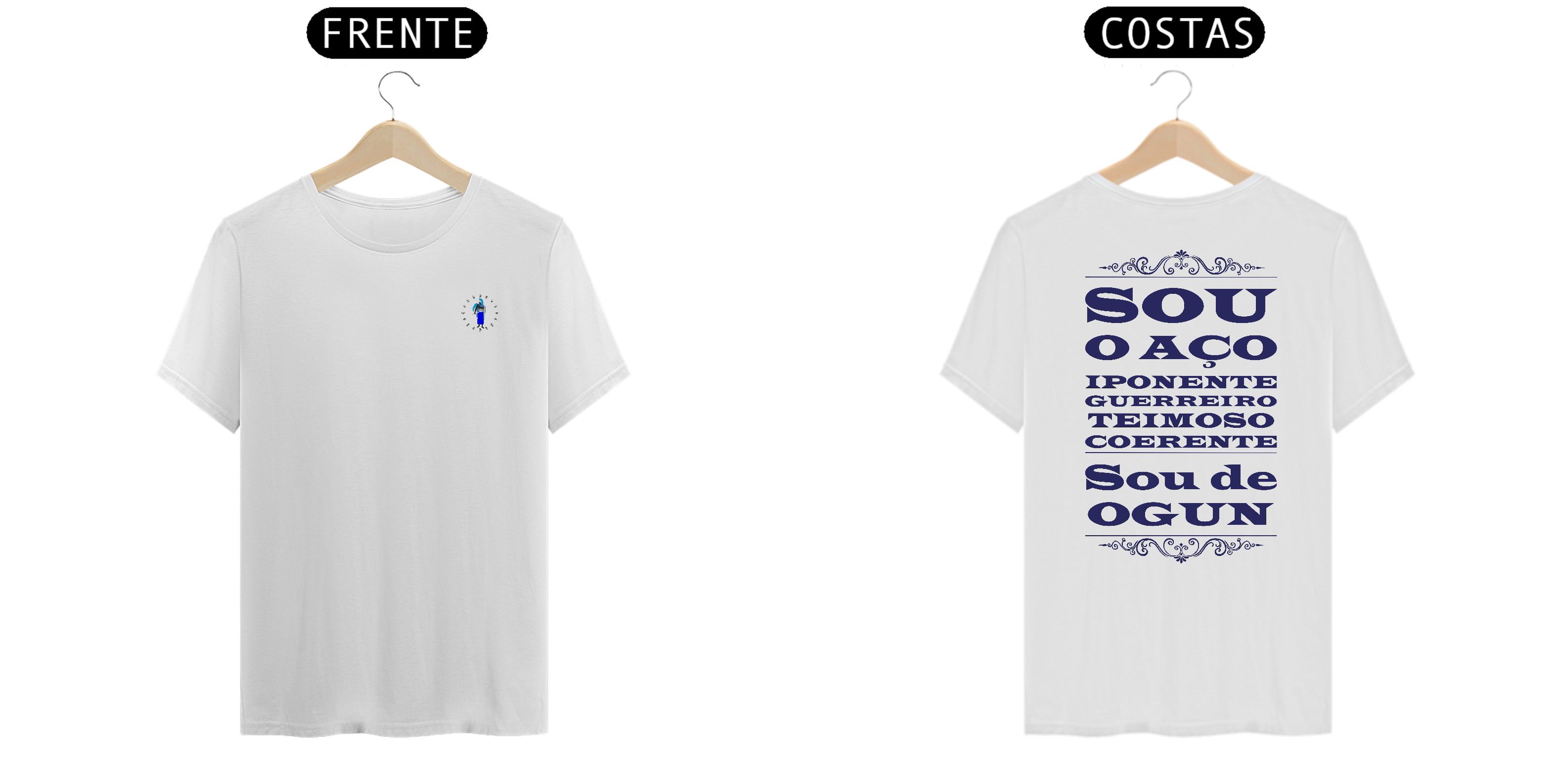 Camisa Unissex - Coleção sou filho do Axé - Ogun