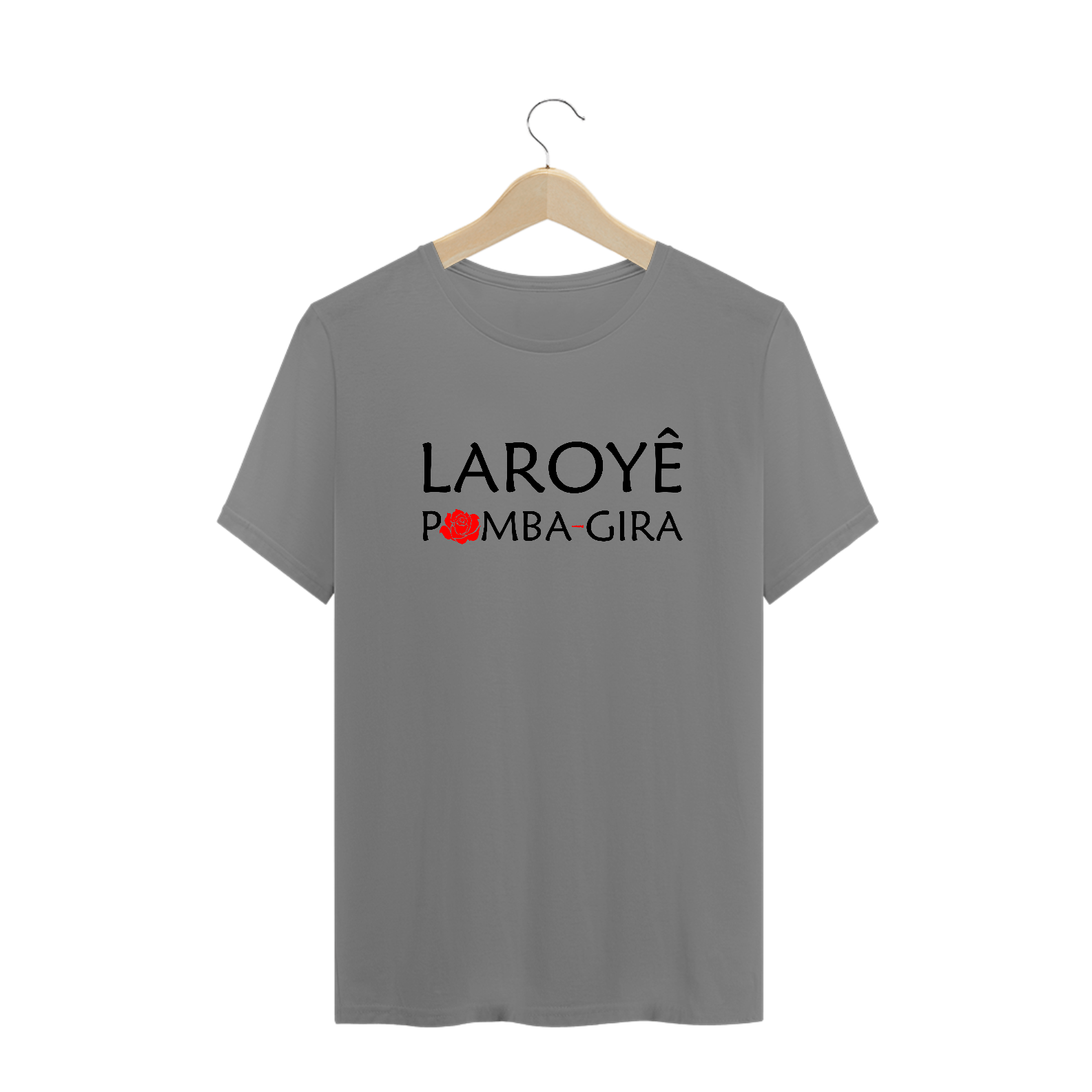 Camisa T-SHIRT PLUS SIZE - Coleção Laroyê Exú - Loroyê Pomba Gira