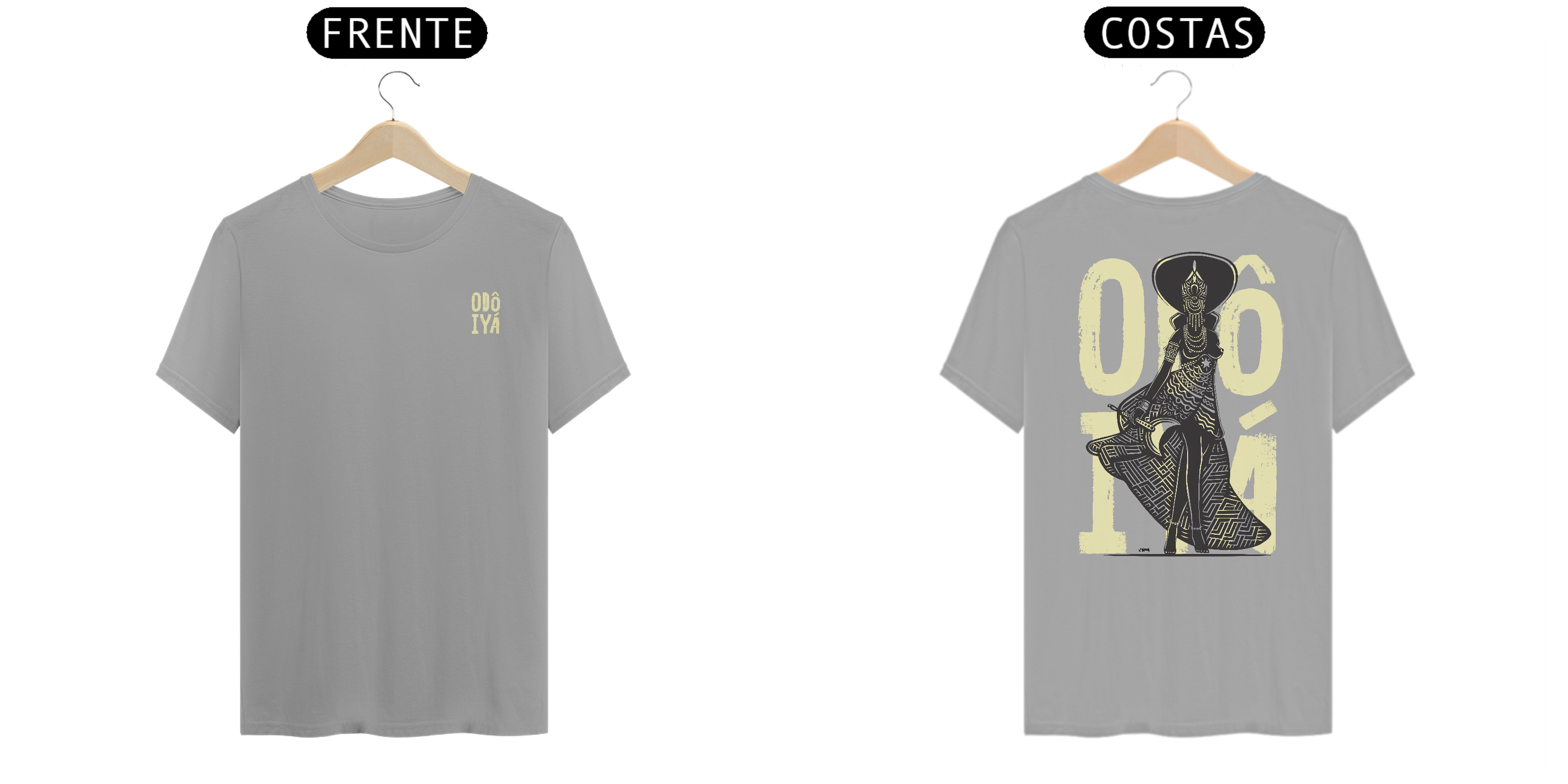 Camisa Unissex- Coleção Orixas Encanto e Axé By Vinicius Targa - Odô Iyá