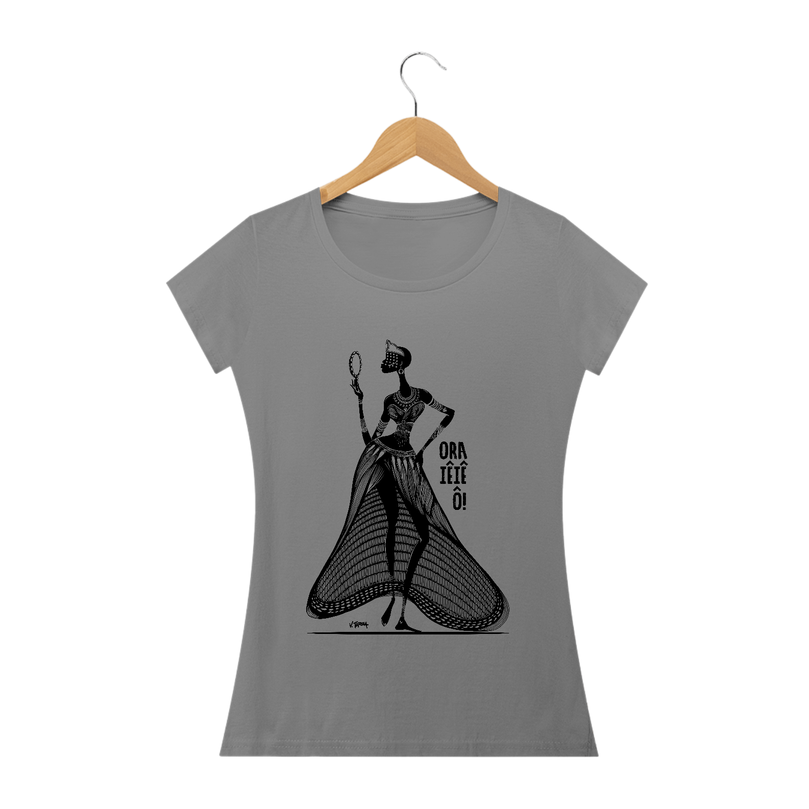 Baby Long - Coleção Orixás Encanto e Axé By Vinicius Targa - Ora Iê Iê ô Oxum