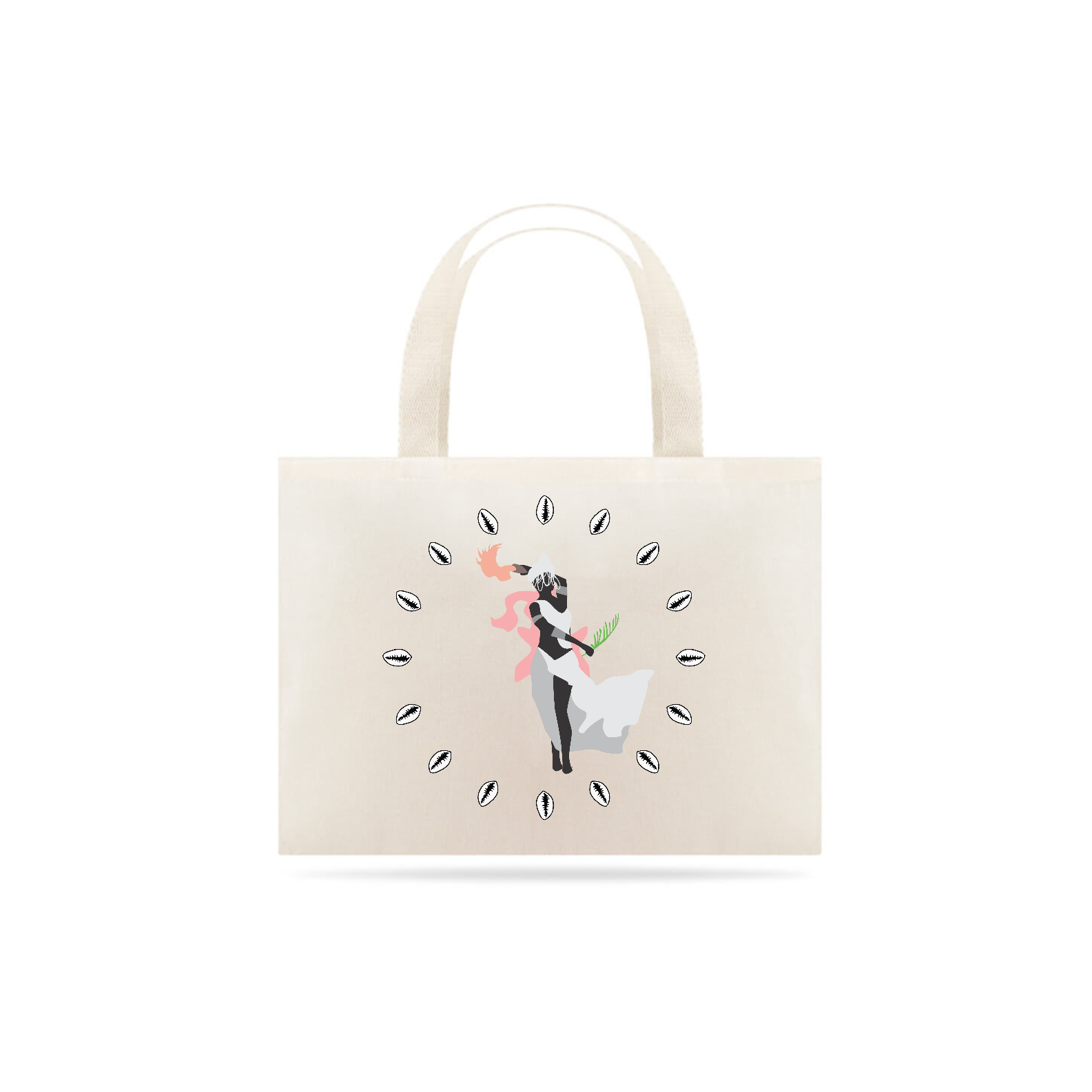 Bolsa Ecobag - coleção sou filho do Axé - Iansã de Bale