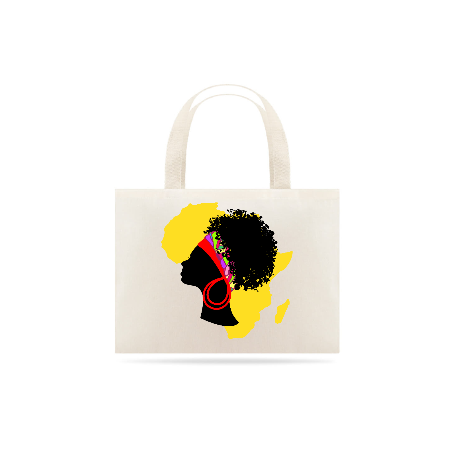 Bolsa Ecobag  - Coleção Mulheres Afro - Anaya