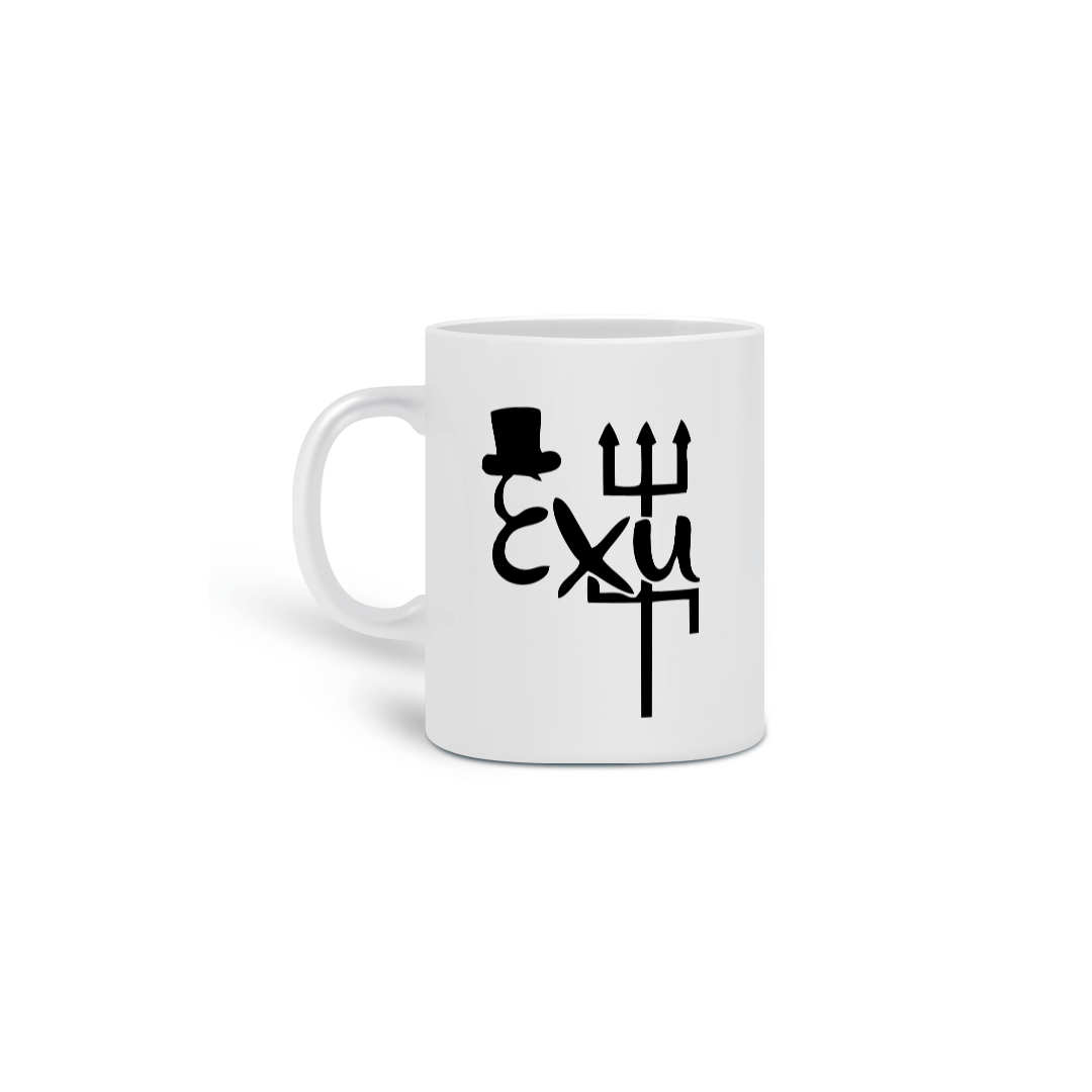 Caneca - 38,10 - Coleção Laroyê Exú - Tridente de Exú