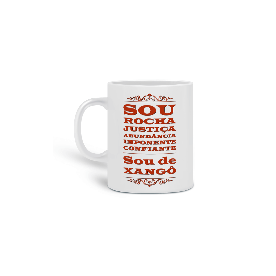 Caneca - Coleção sou filho do Axé - Xangô