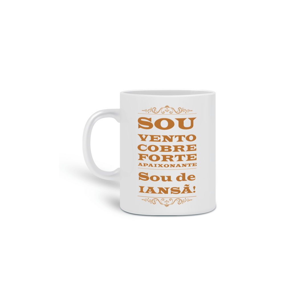 caneca - coleção sou filho do Axé - Iansã de bale