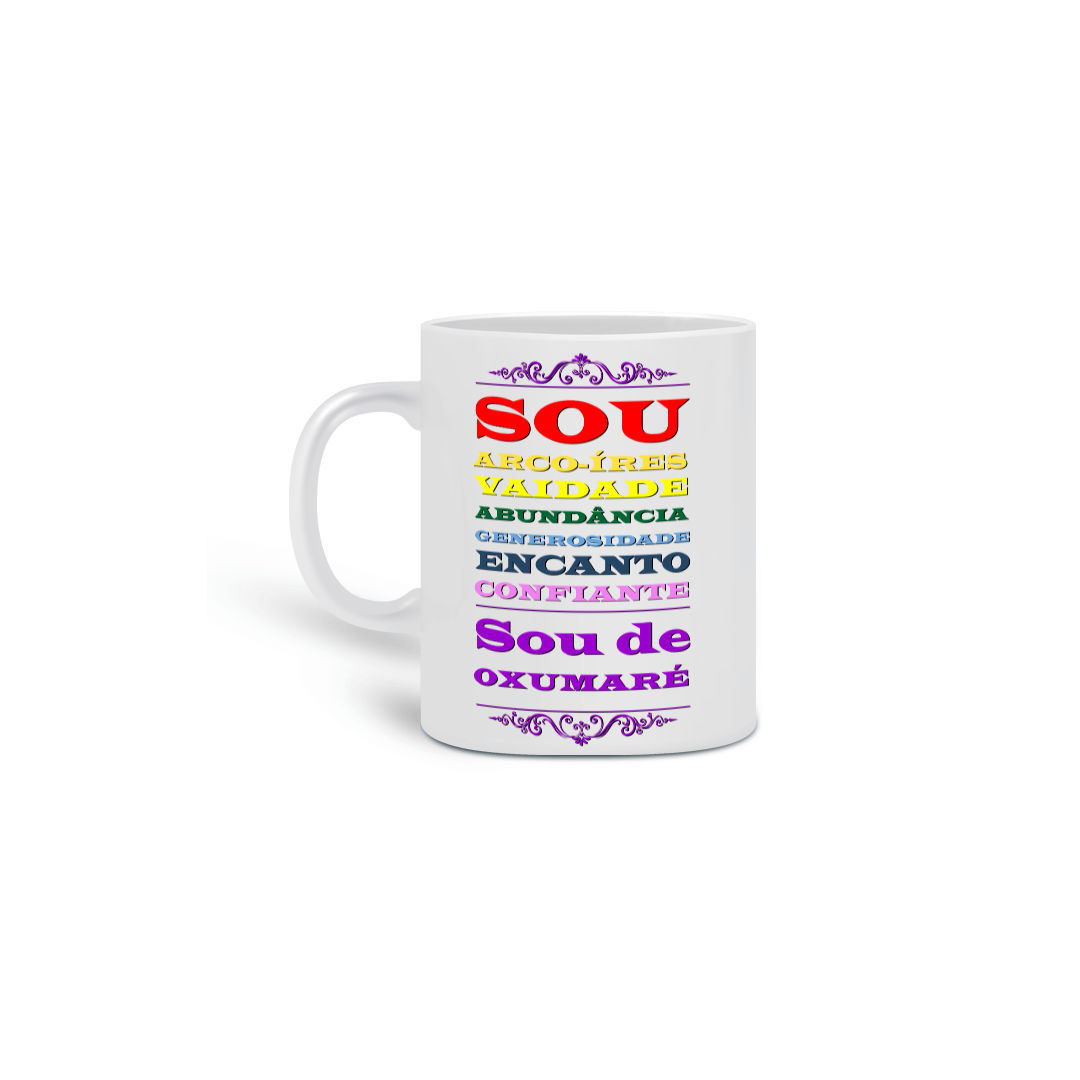 Caneca - Coleção sou filho do Axé - Oxumare
