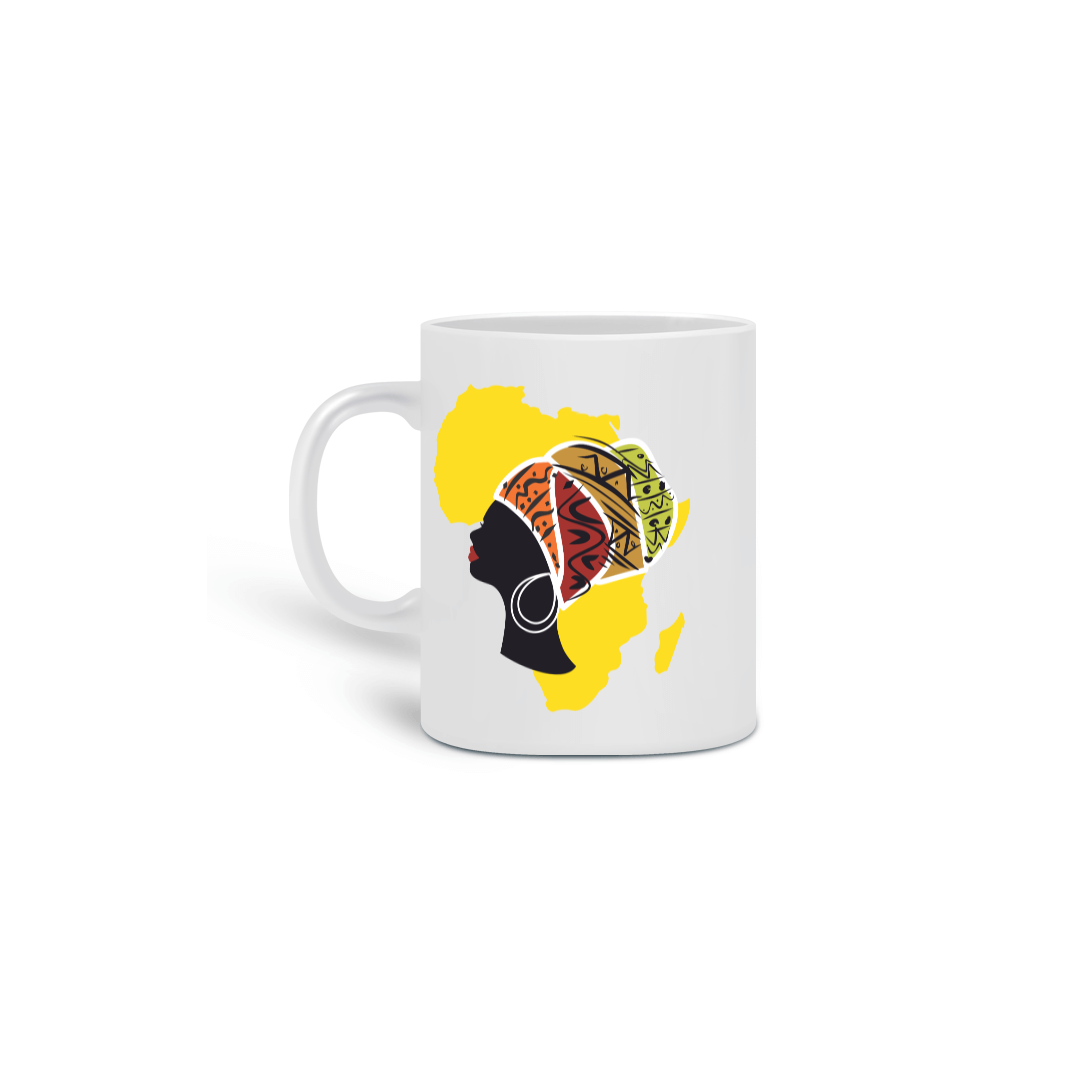 Caneca - Coleção Mulheres Afro - Zenabu