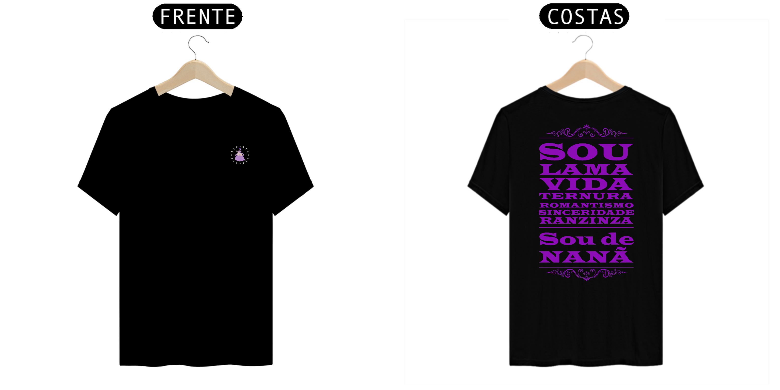 Camisa unissex - Coleção sou filho do Axé - Nanã