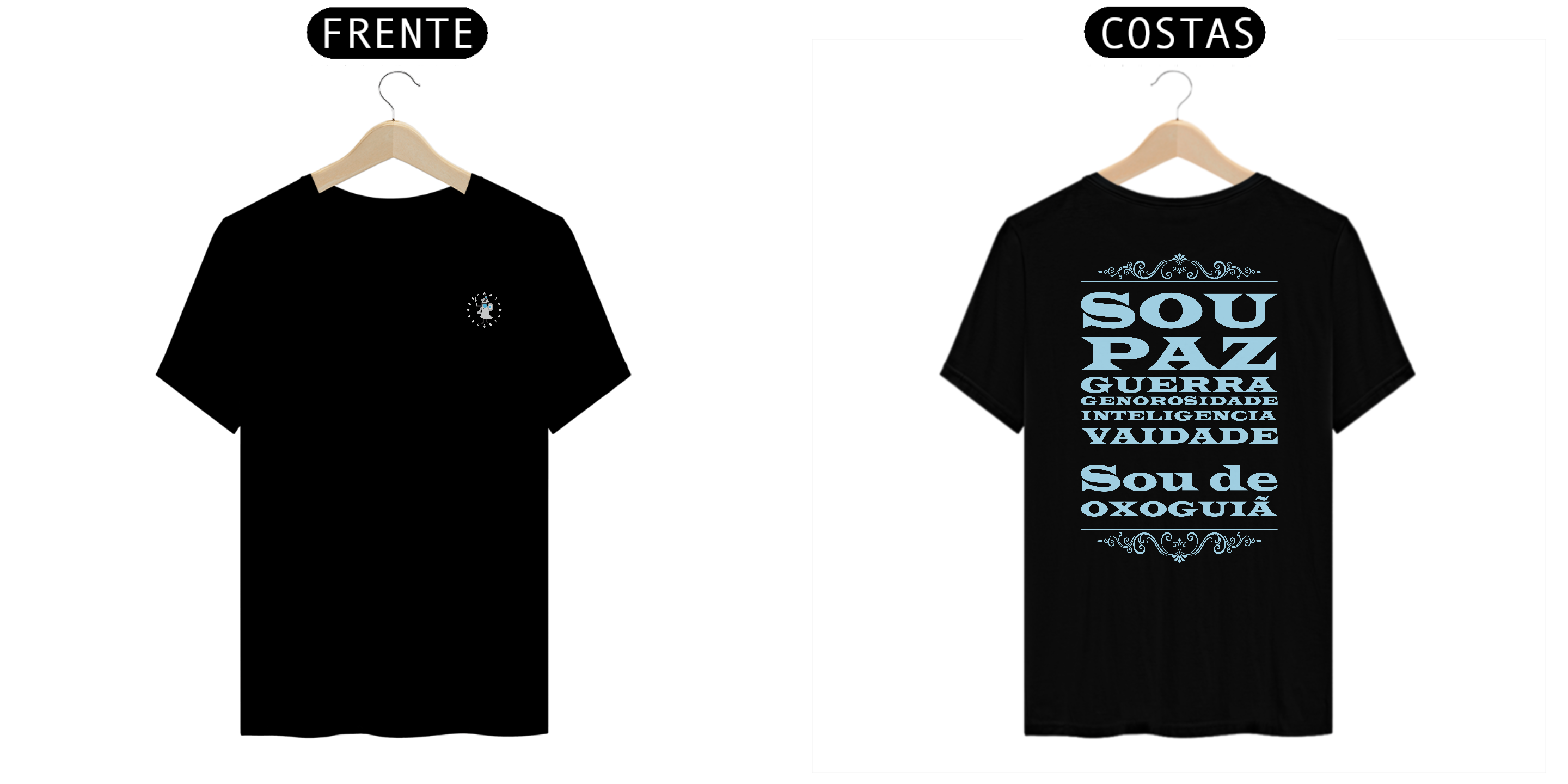 Camisa Unissex - Coleçaõ sou filho do Axé - Oxoguiã