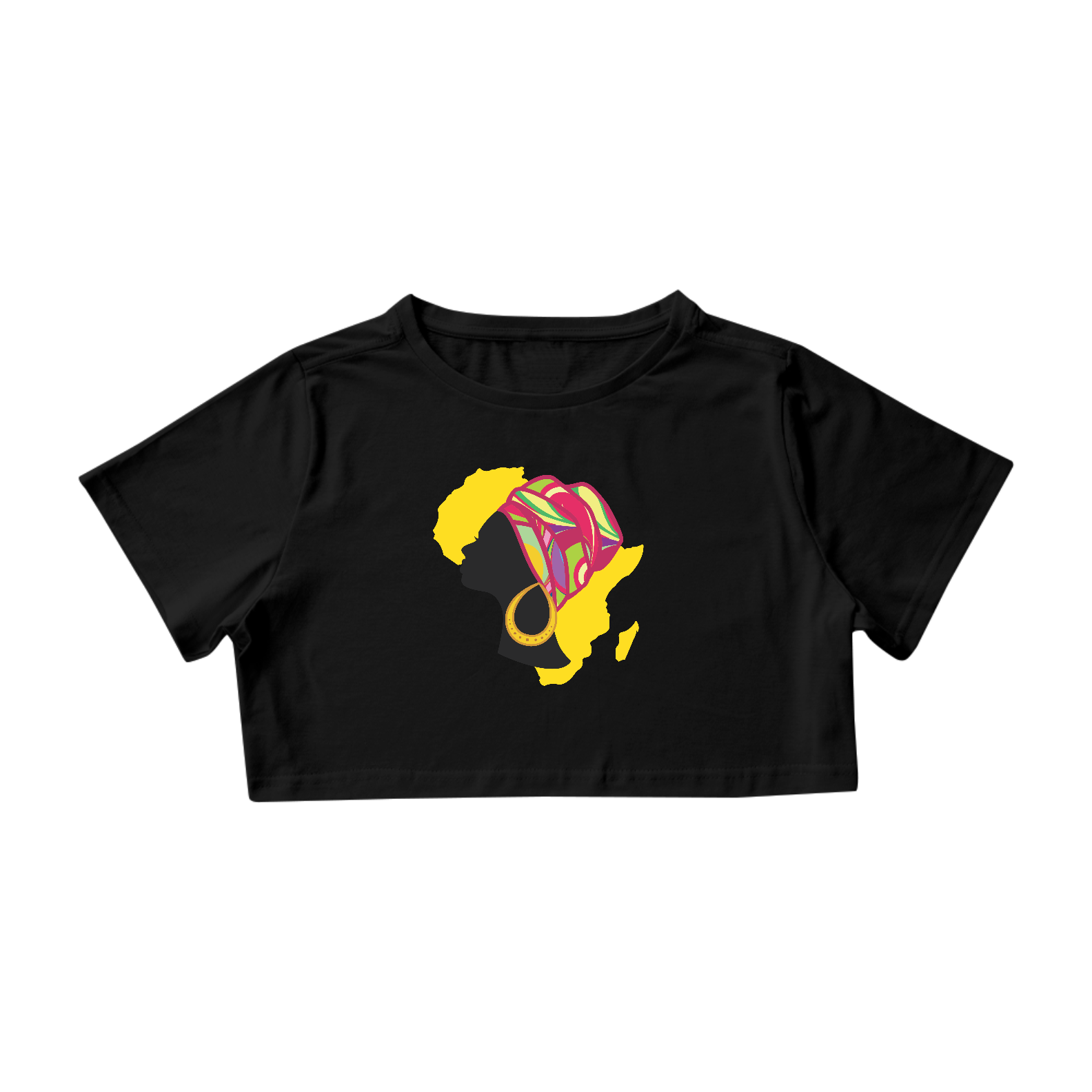 Cropped - Coleção Mulheres Afro - Adimu