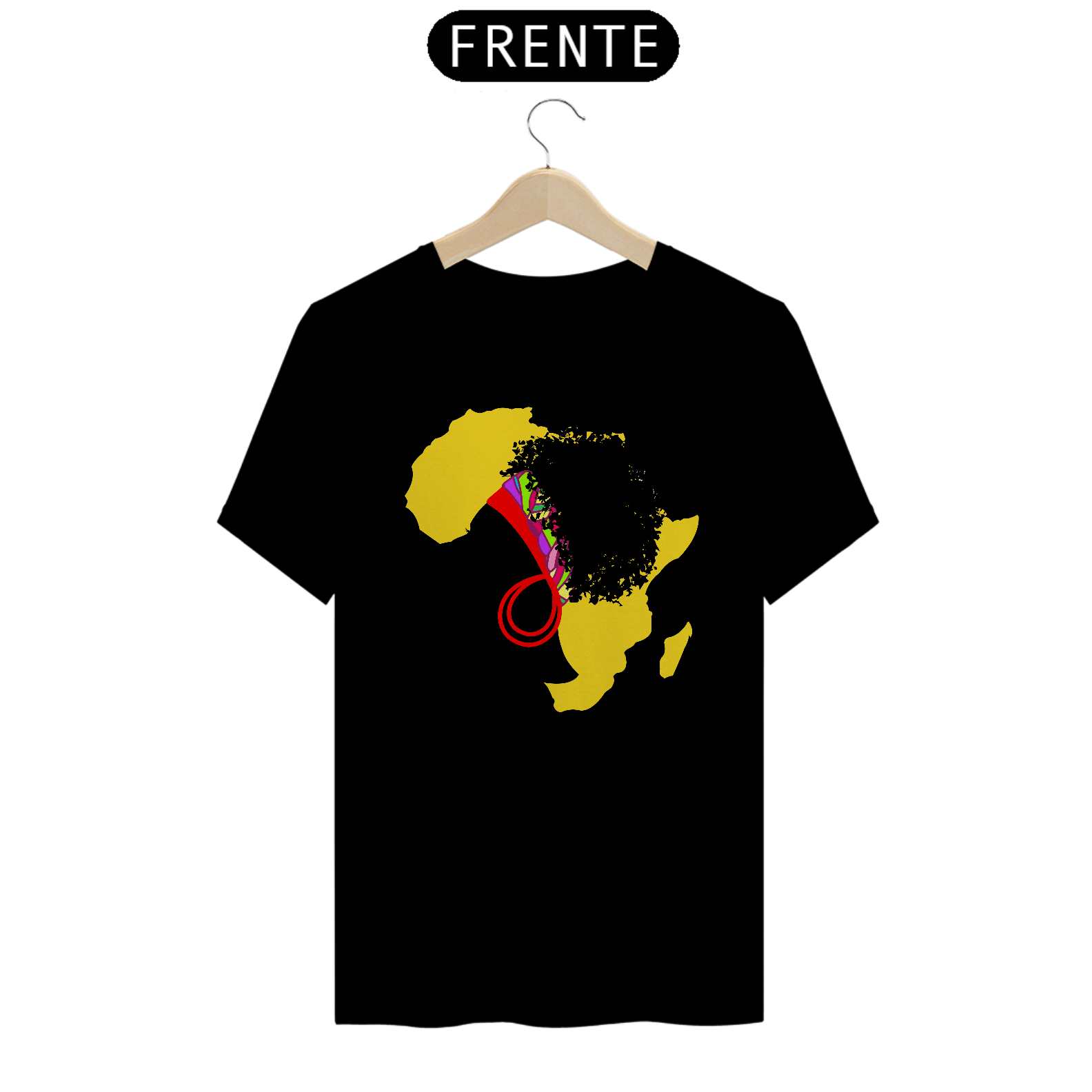 Camisa Unissex - Coleção Mulheres Afro - Anaya