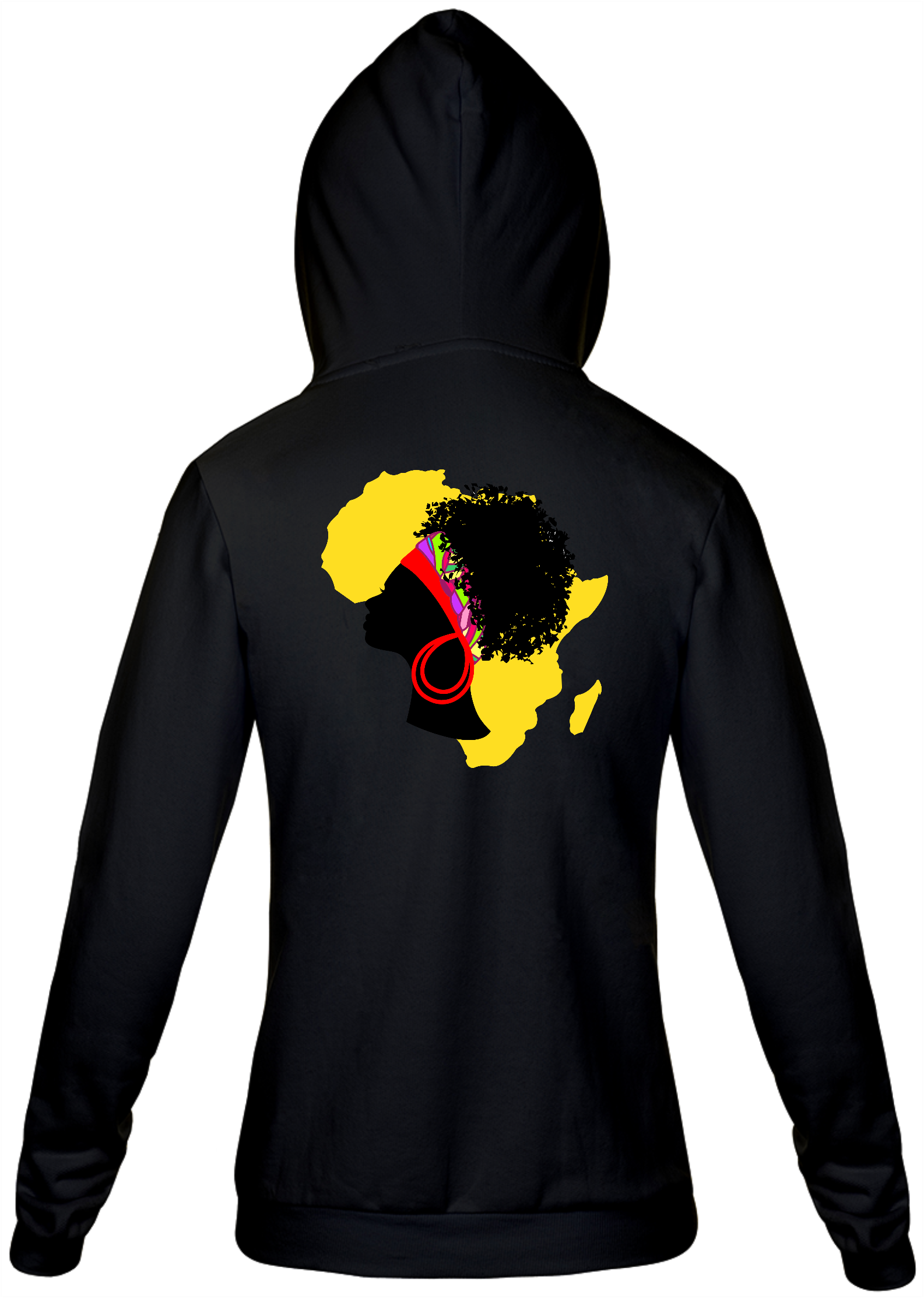 Moletom de Ziper  - Coleção Mulheres Afro - Anaya