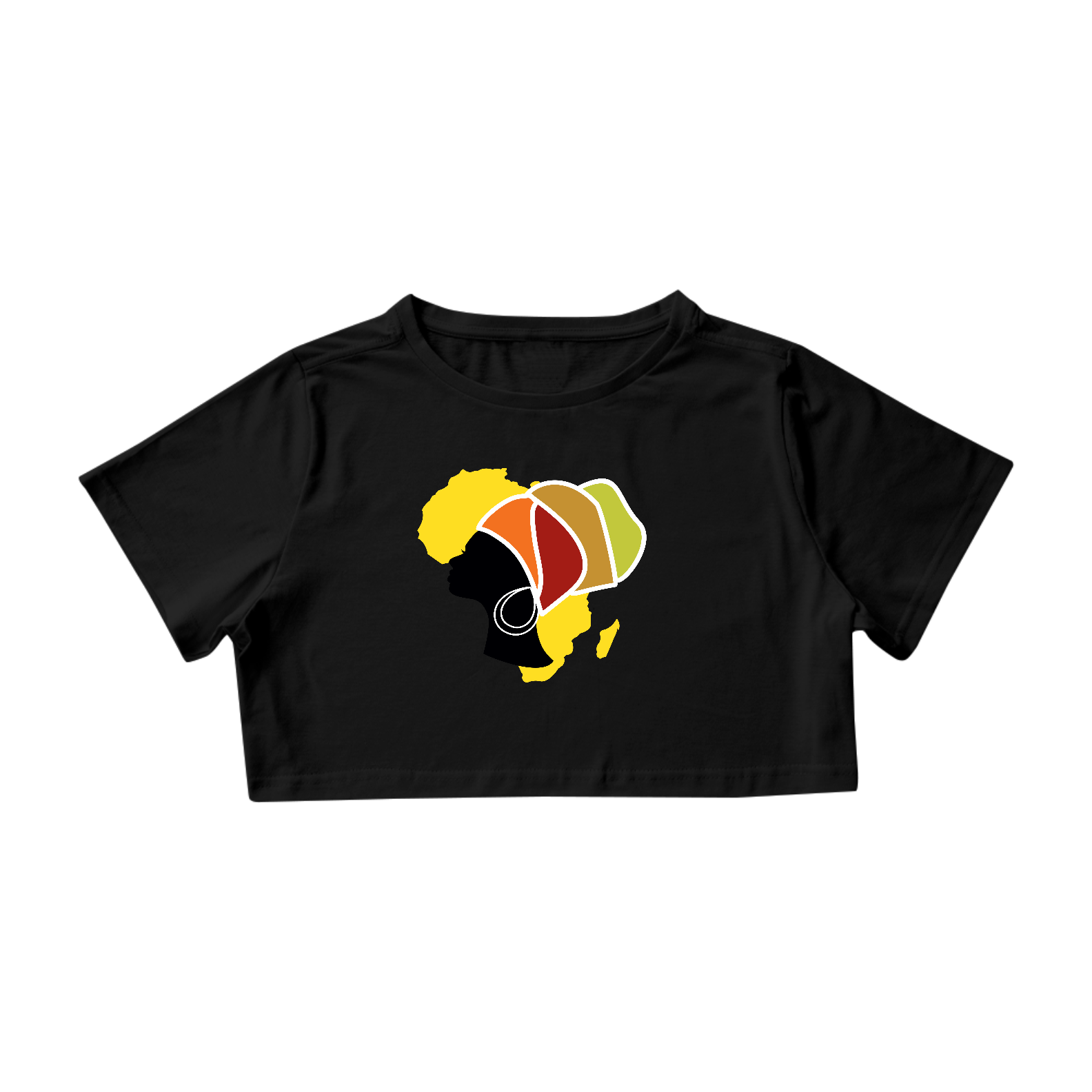 Cropped - Coleção Mulheres Afro - Chinara