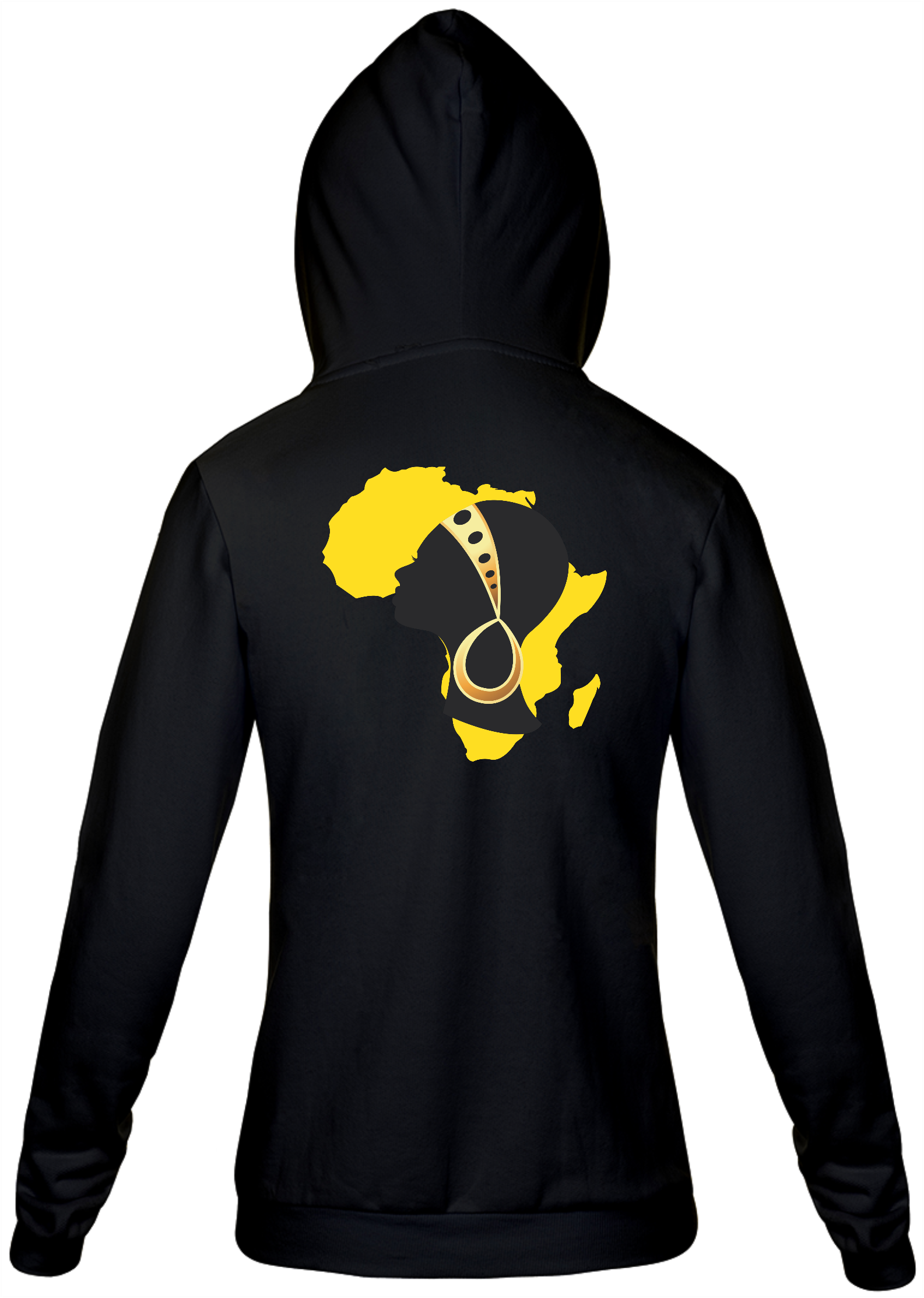 Moletom de Ziper  - Coleção Mulheres Afro - Núbia