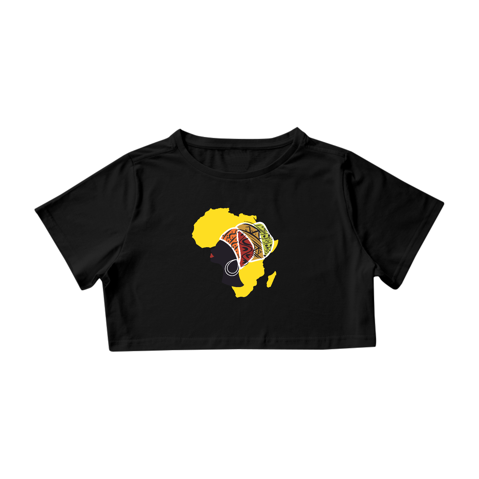 Cropped - Coleção Mulheres Afro - Zenabu