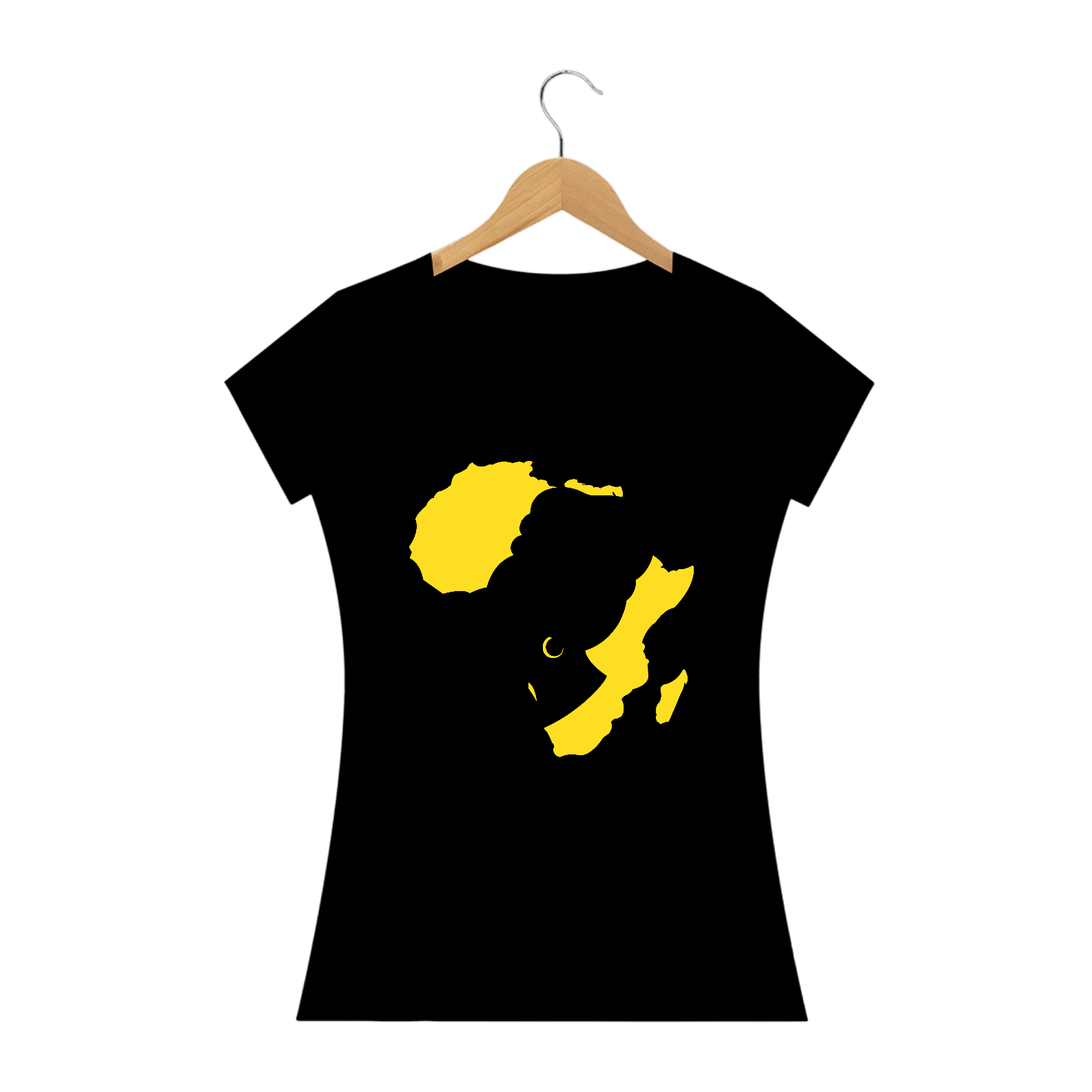 Camisa Baby long - Coleção Mulheres Afro - Nala