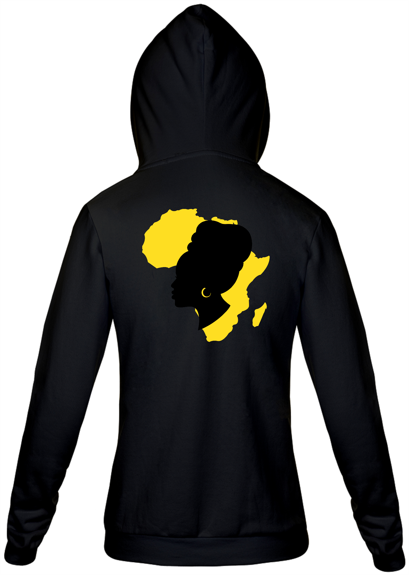 Moletom de Ziper - Coleção Mulheres Afro - Nala