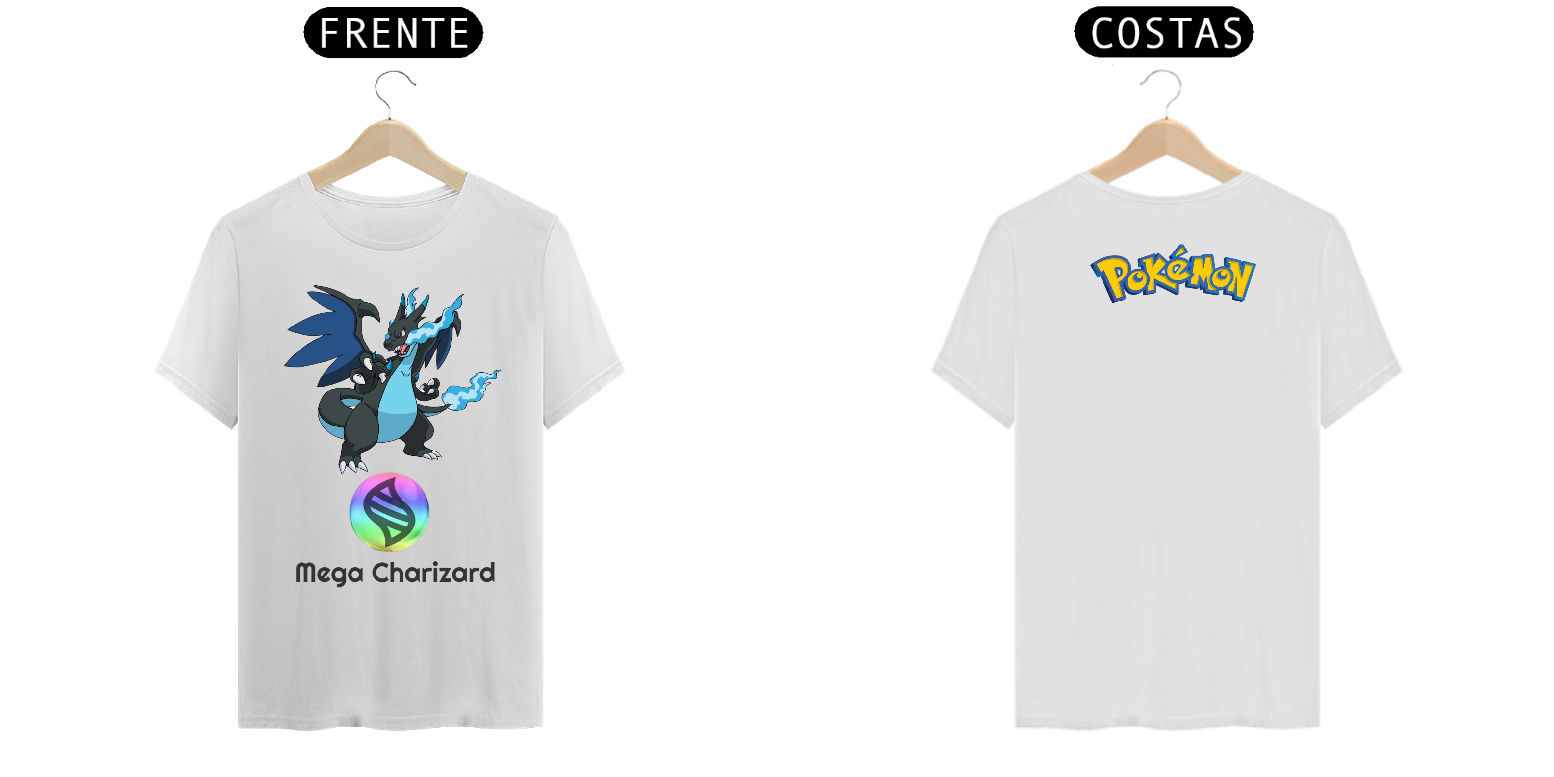 Camiseta Mega Charizard X
