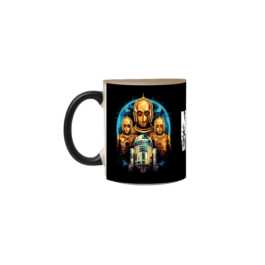 Caneca Mágica Droids Vintage 2