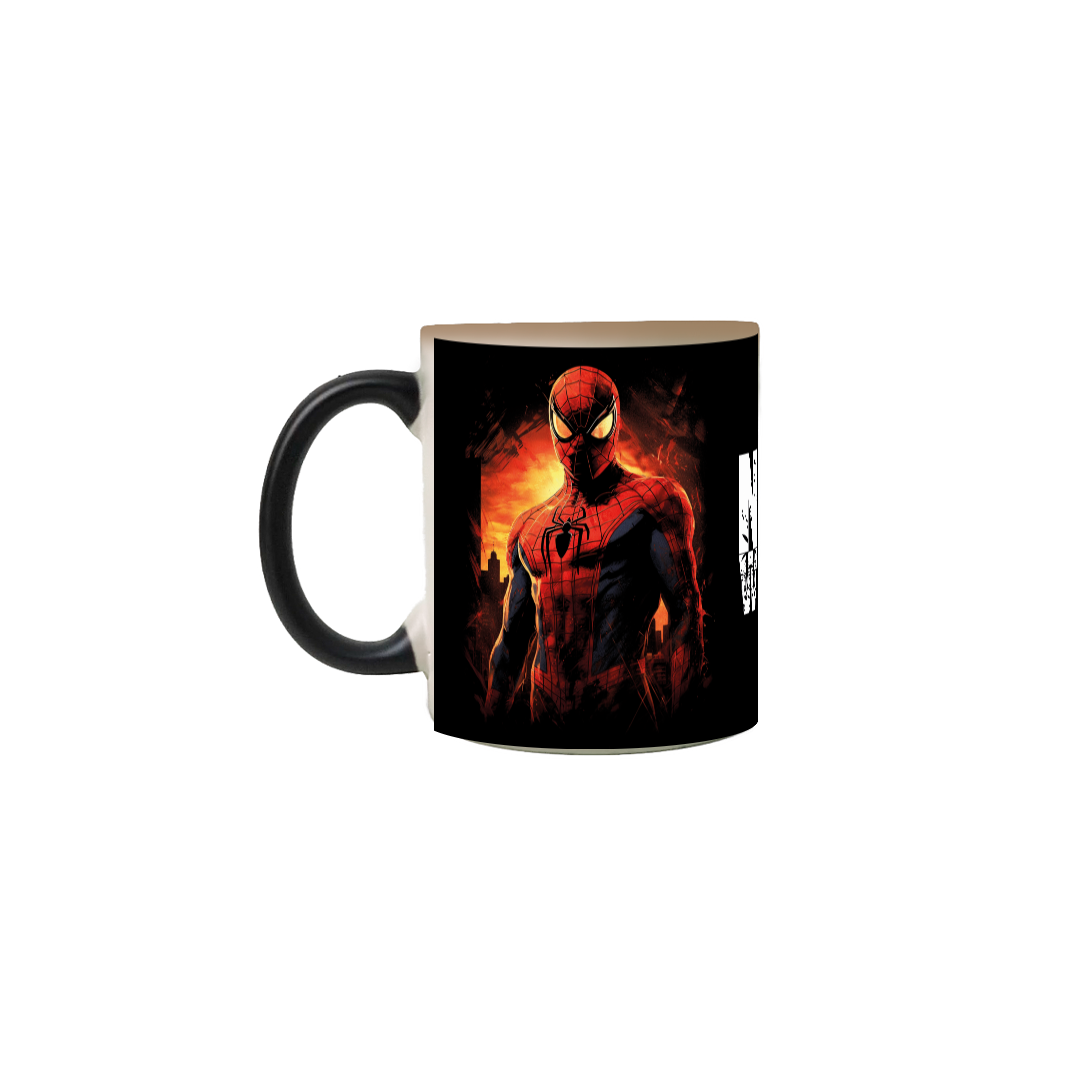Caneca Mágica Homem-Aranha