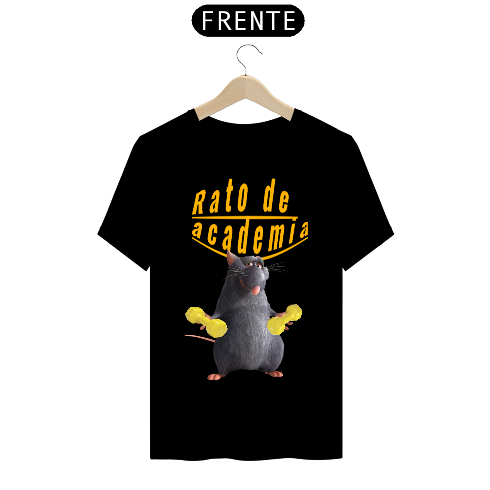 Camisa Rato de academia 1