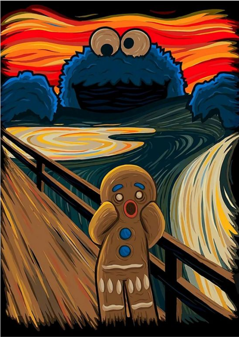 Poster Retrato Vou te comer 