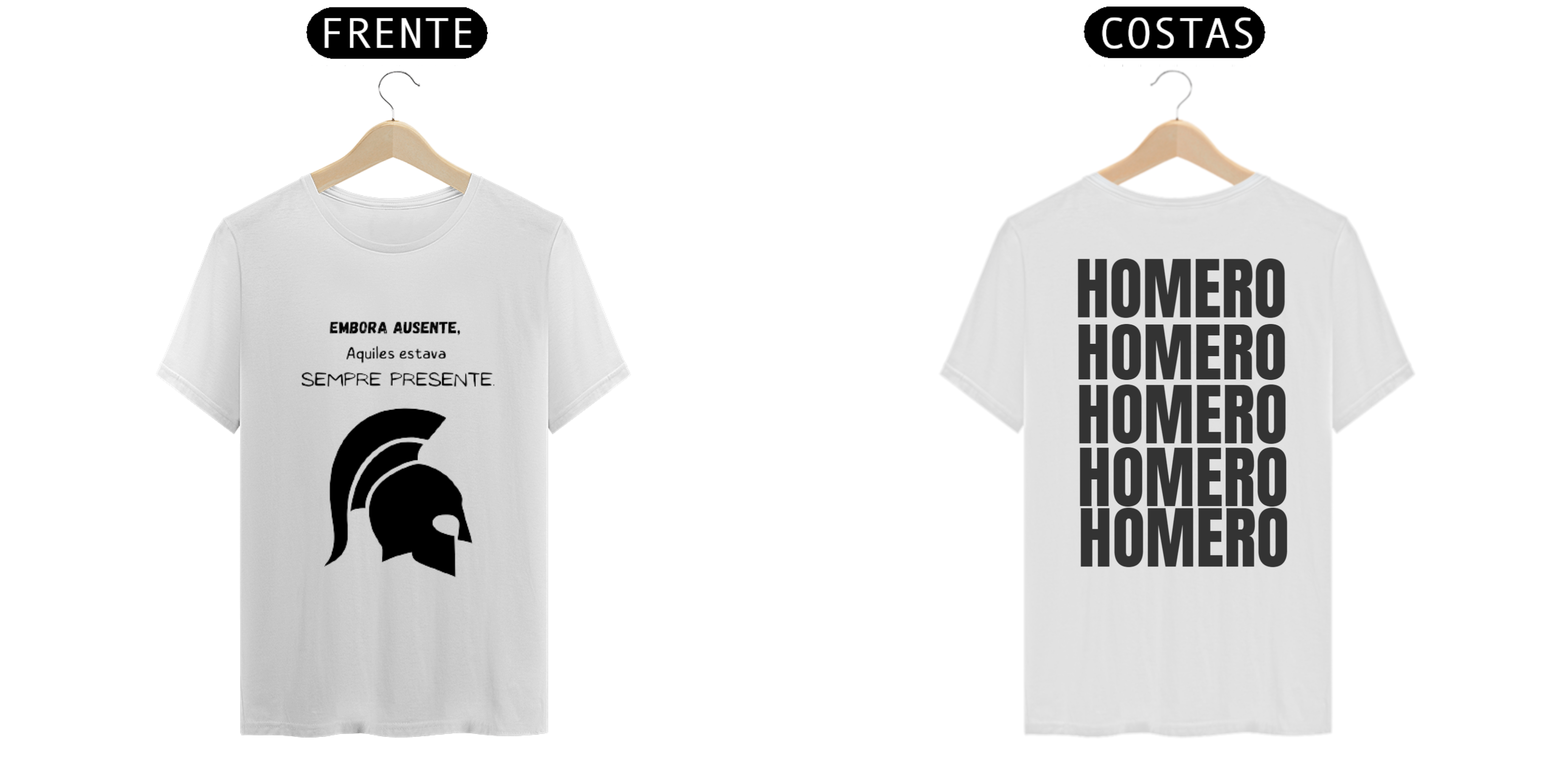 Nome do produto: Camiseta Aquiles