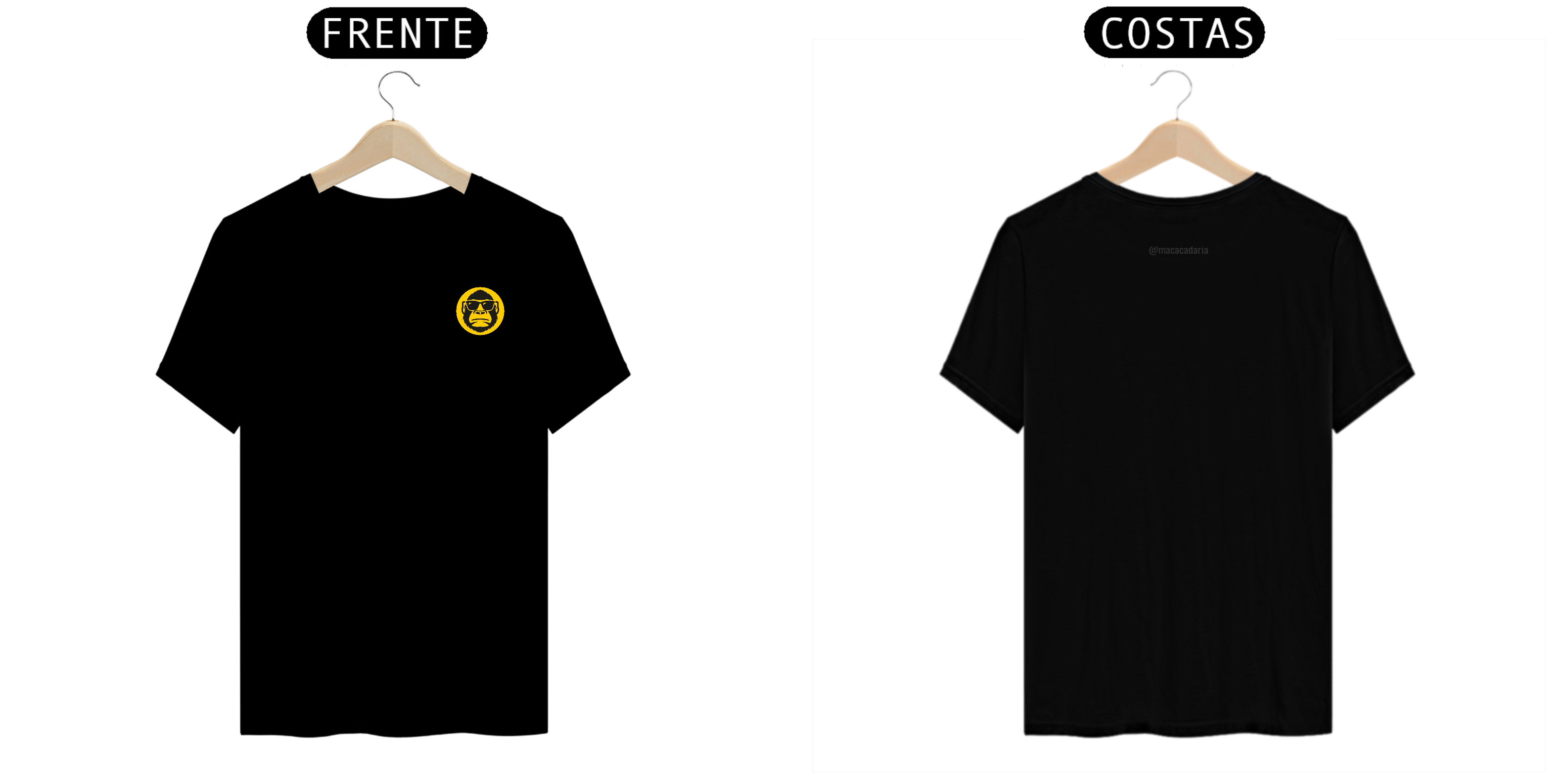 Camiseta Macacadaria Logo