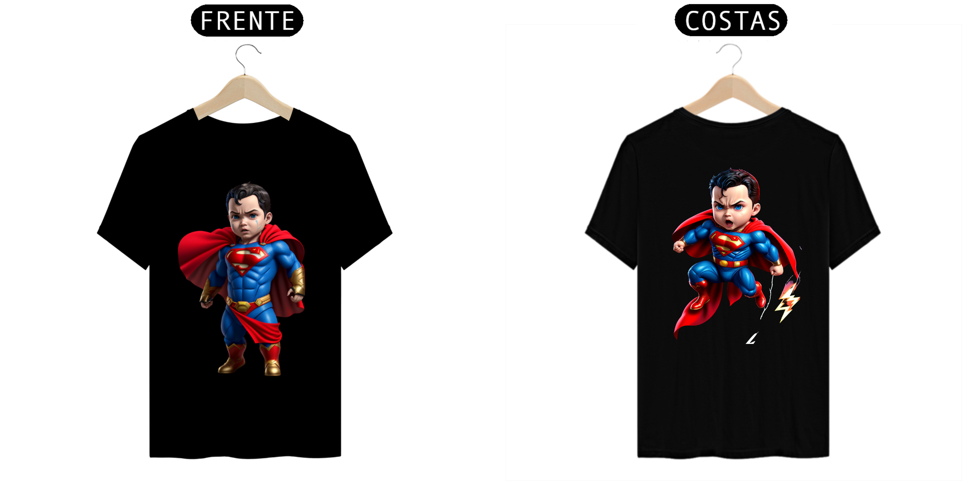 T-shirt Mini Super Man