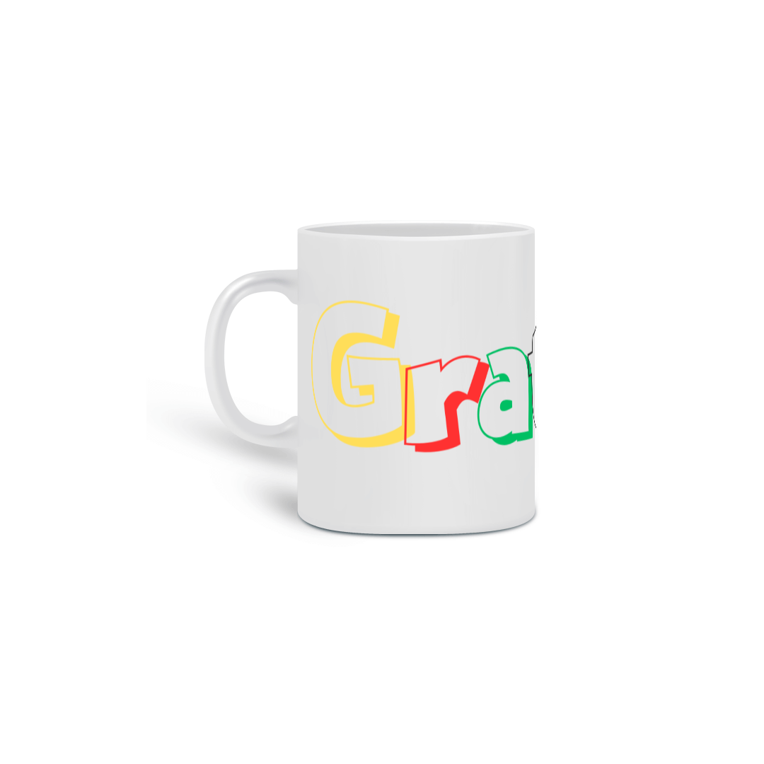 Caneca Branca - Gratião
