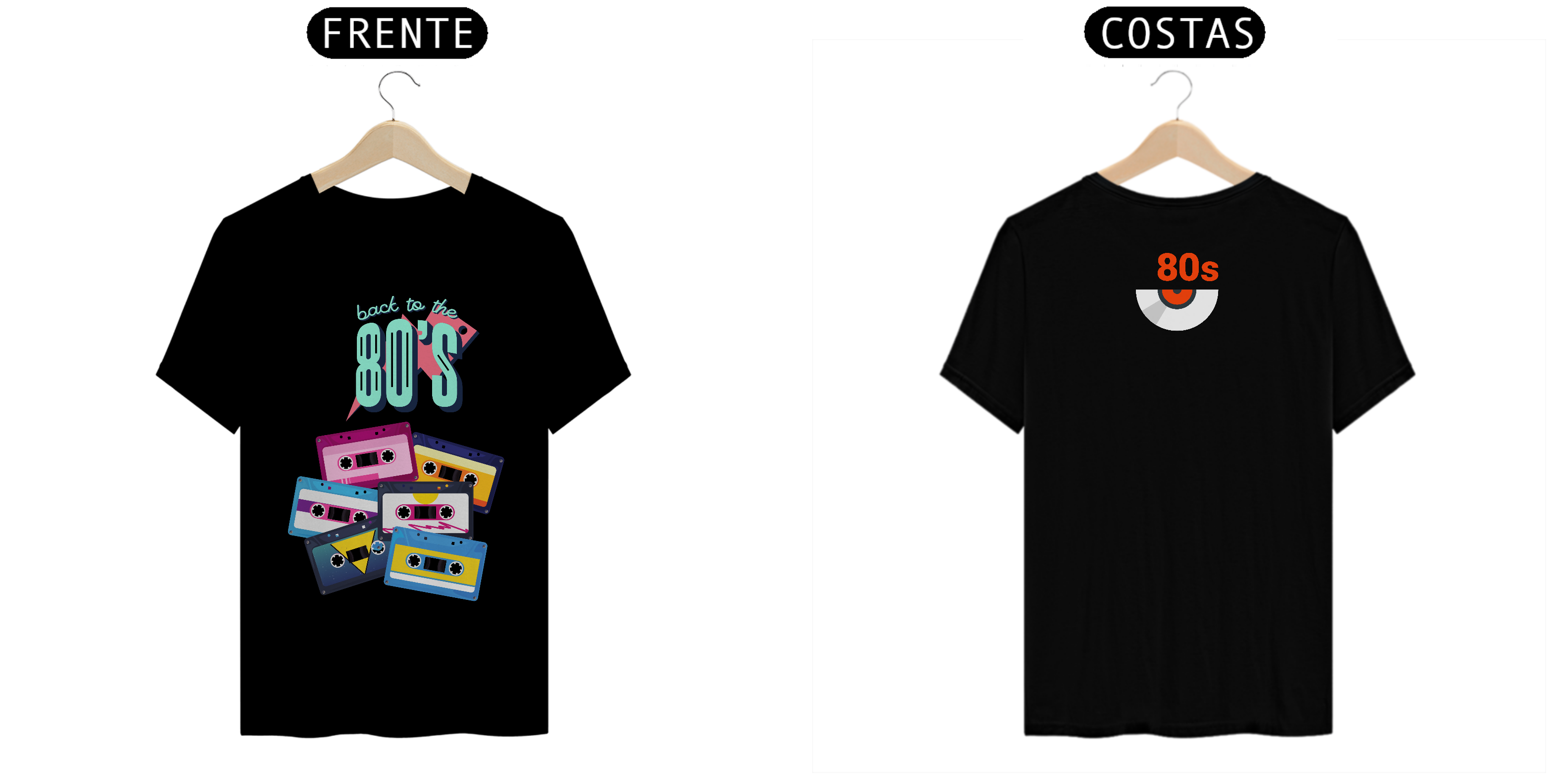 Camiseta Alta Qualidade - Anos 80