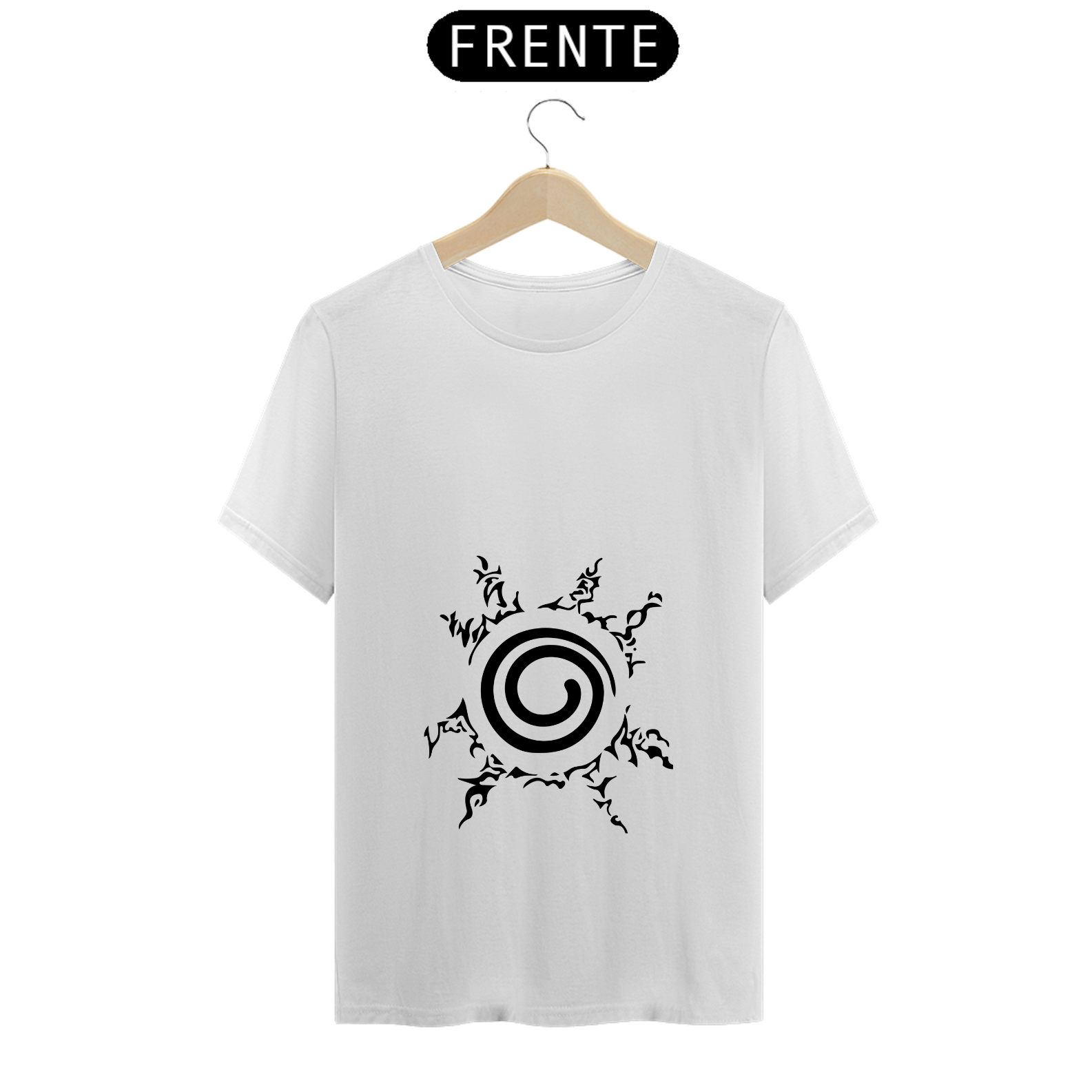 Blusa selo do naruto Kurama unissex 