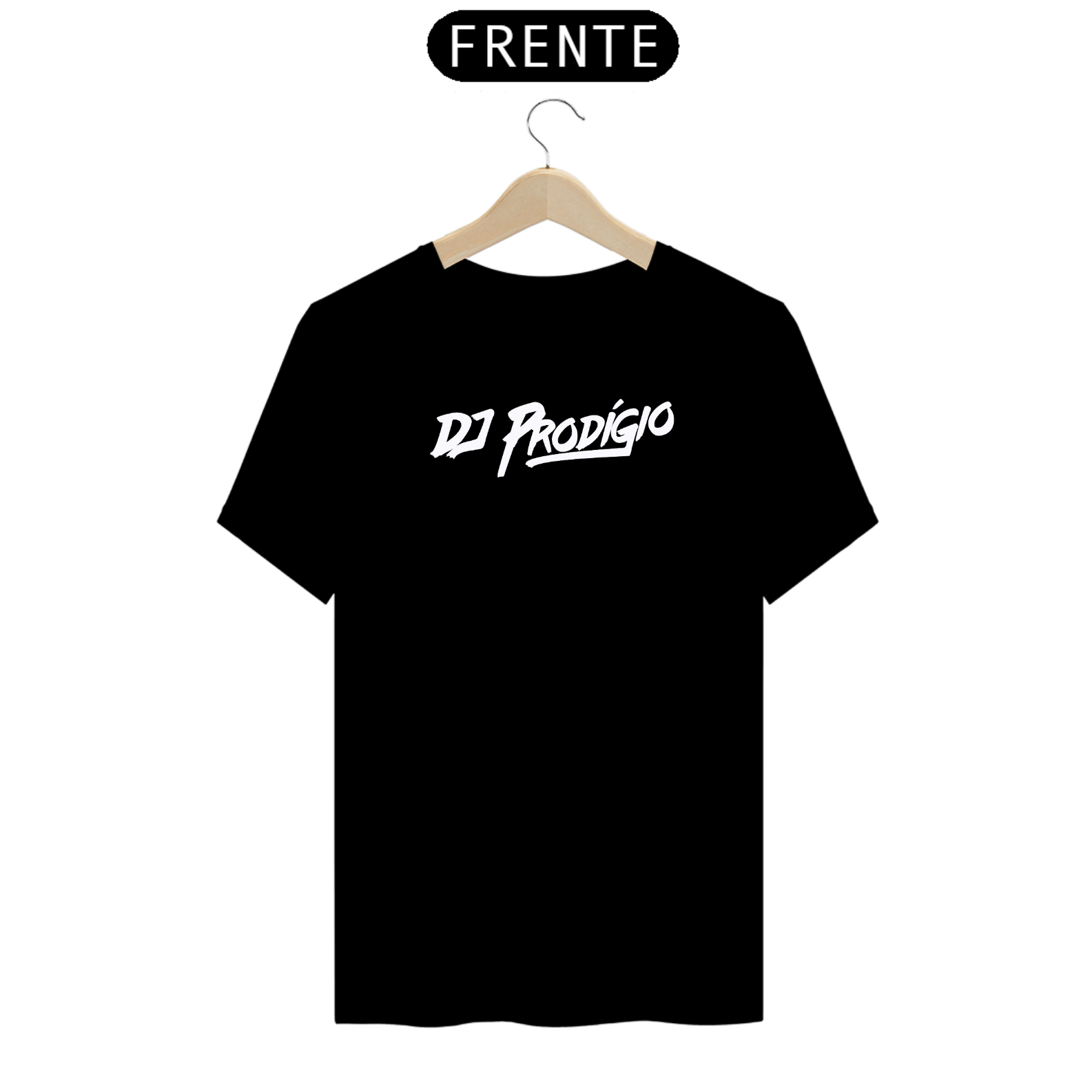Nome do produto: Camiseta DJ Prodígio - Logo frente