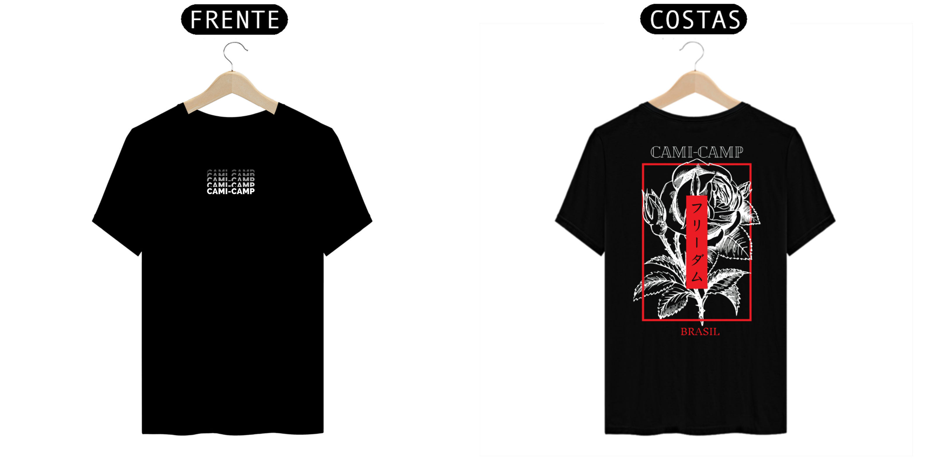 Camisa Camp-Camp flower