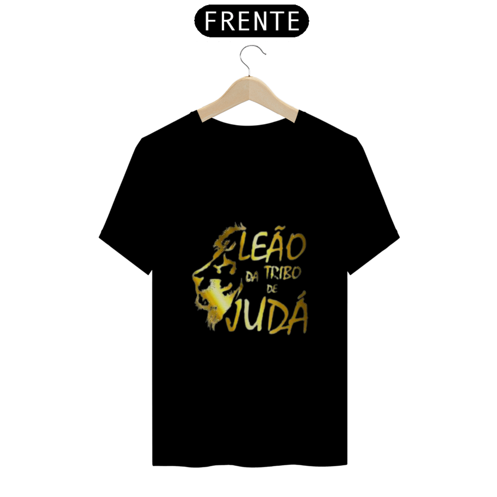 Nome do produto: camiseta leão dourado